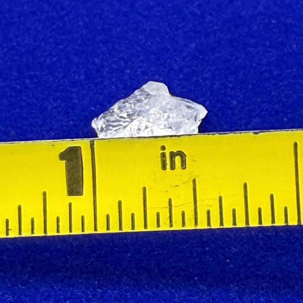 Nigerian Phenacite Crystal: Authentic Gemstone for Meditation 0.37g/1.85ct