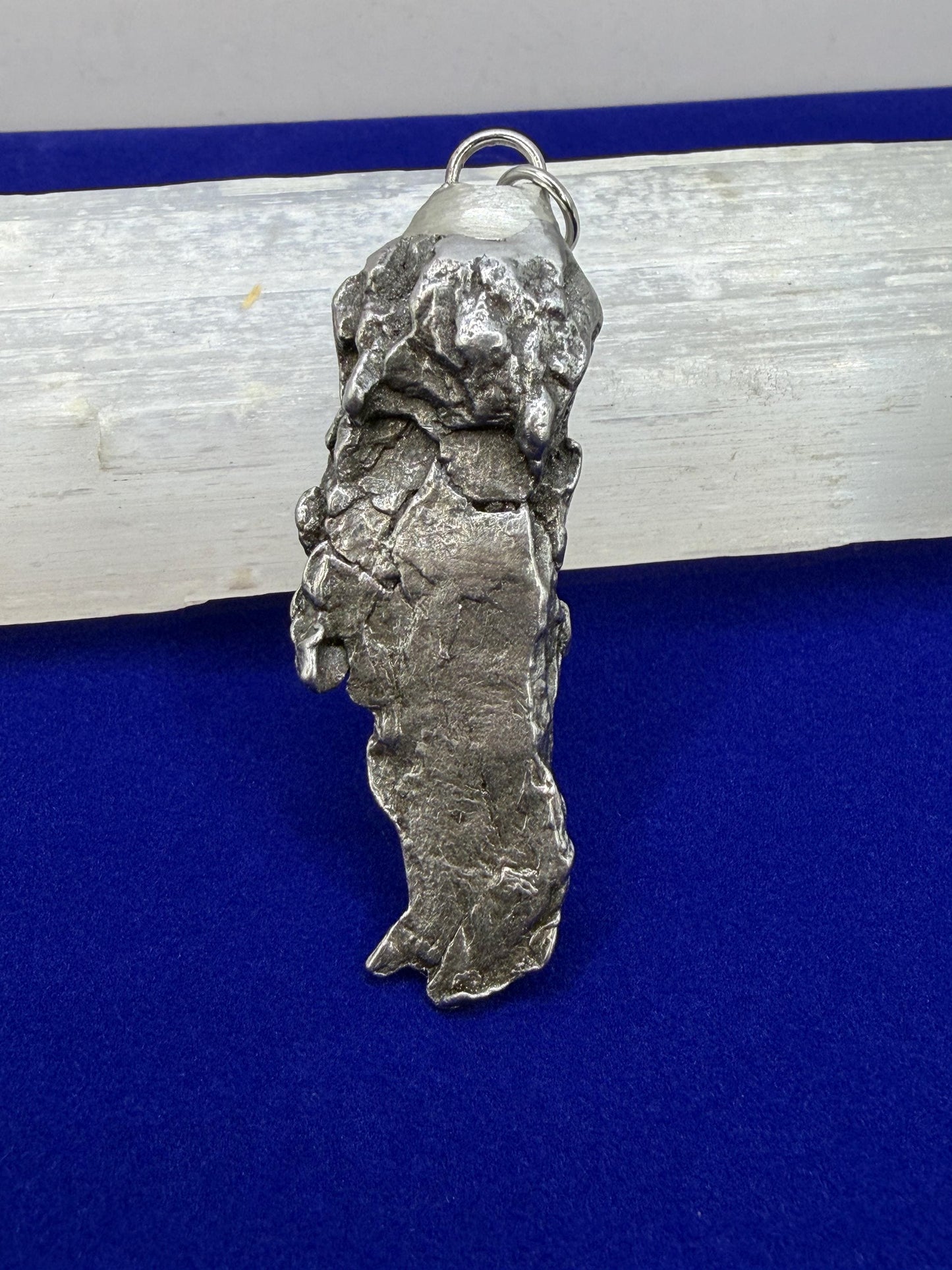 Campo del Cielo Meteorite Pendant: Authentic Astronomy Gift, Space Pendant, 25.06 Grams