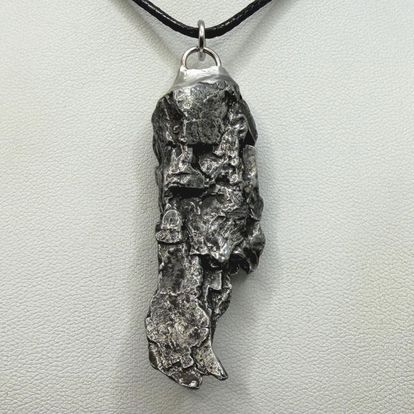 Campo del Cielo Meteorite Pendant: Authentic Astronomy Gift, Space Pendant, 25.06 Grams