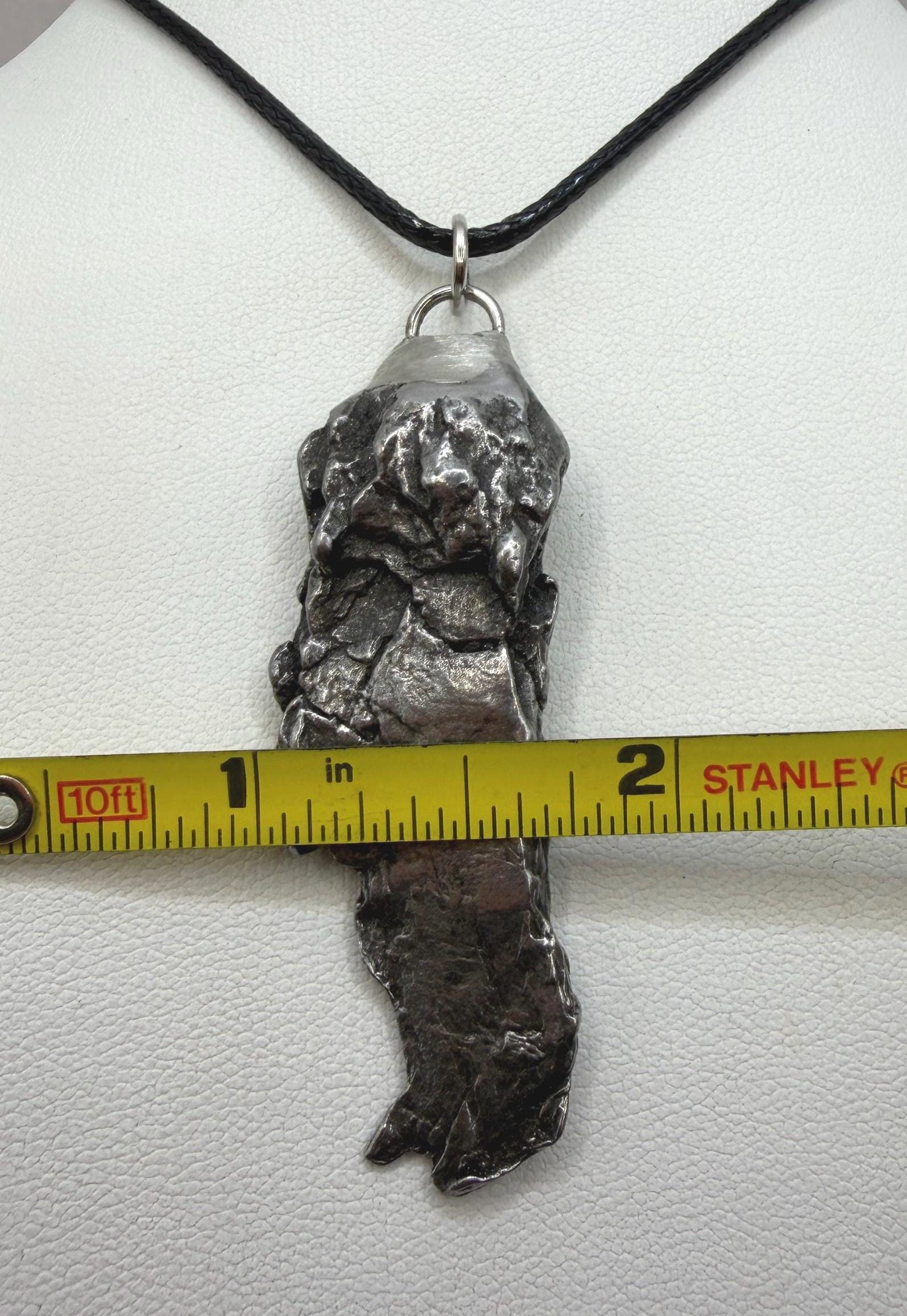 Campo del Cielo Meteorite Pendant: Authentic Astronomy Gift, Space Pendant, 25.06 Grams