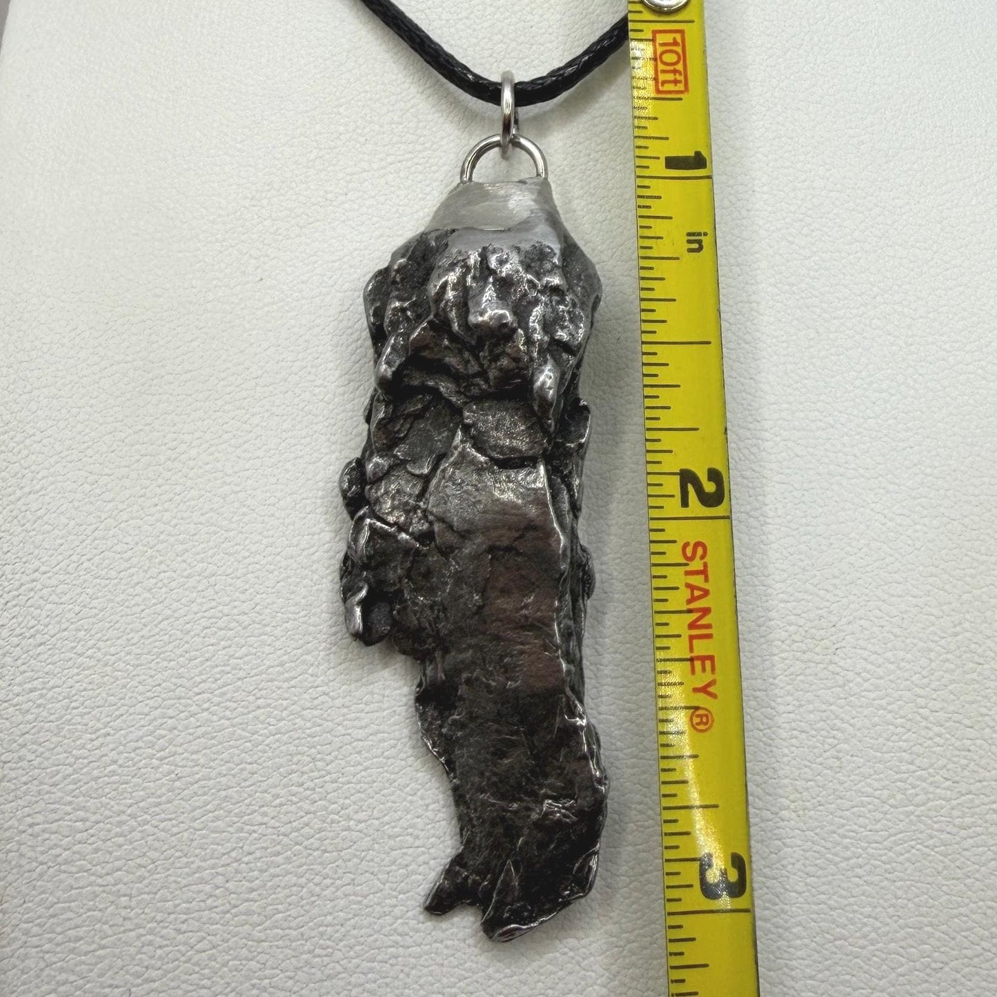 Campo del Cielo Meteorite Pendant: Authentic Astronomy Gift, Space Pendant, 25.06 Grams
