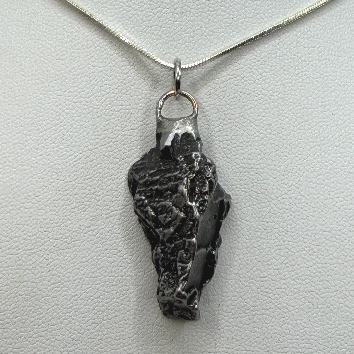 Campo del Cielo Meteorite Pendant: Authentic Astronomy Gift, Space Pendant, 16.68 Grams