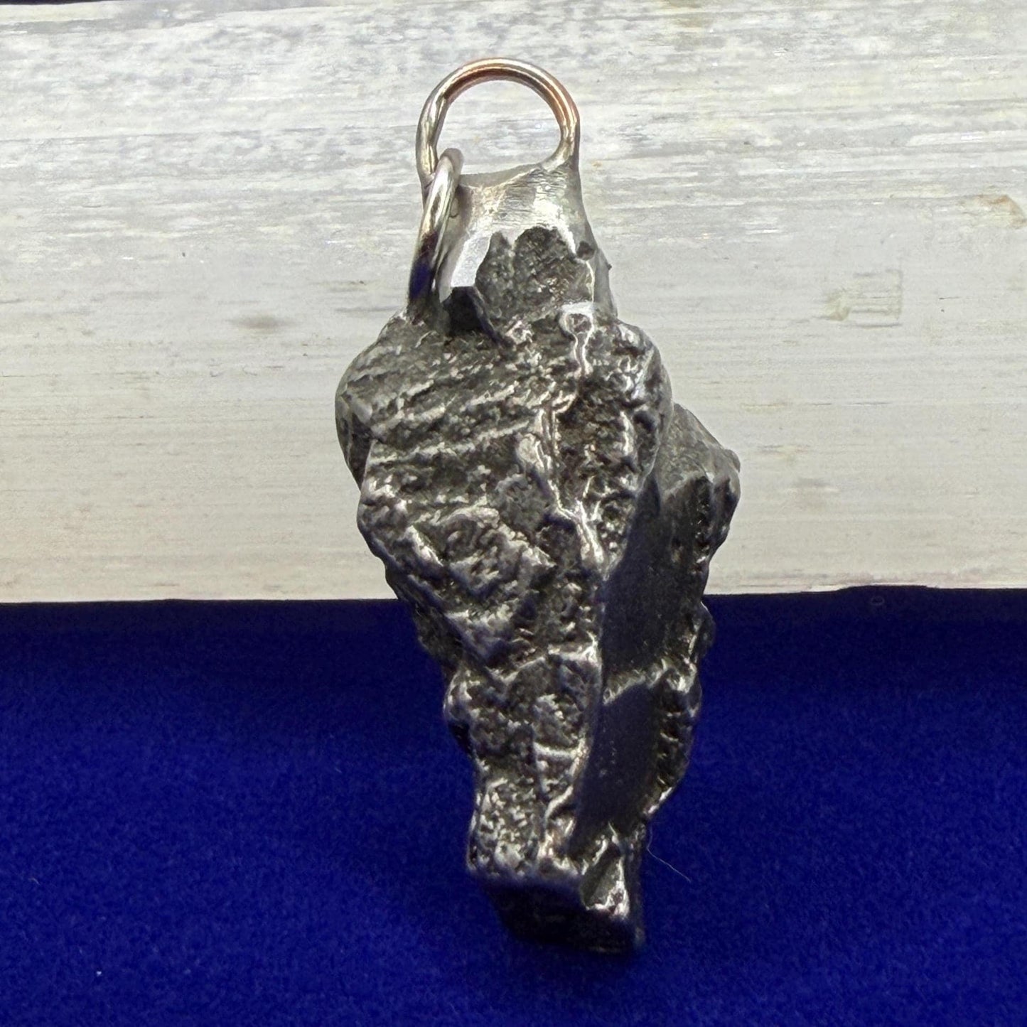 Campo del Cielo Meteorite Pendant: Authentic Astronomy Gift, Space Pendant, 16.68 Grams