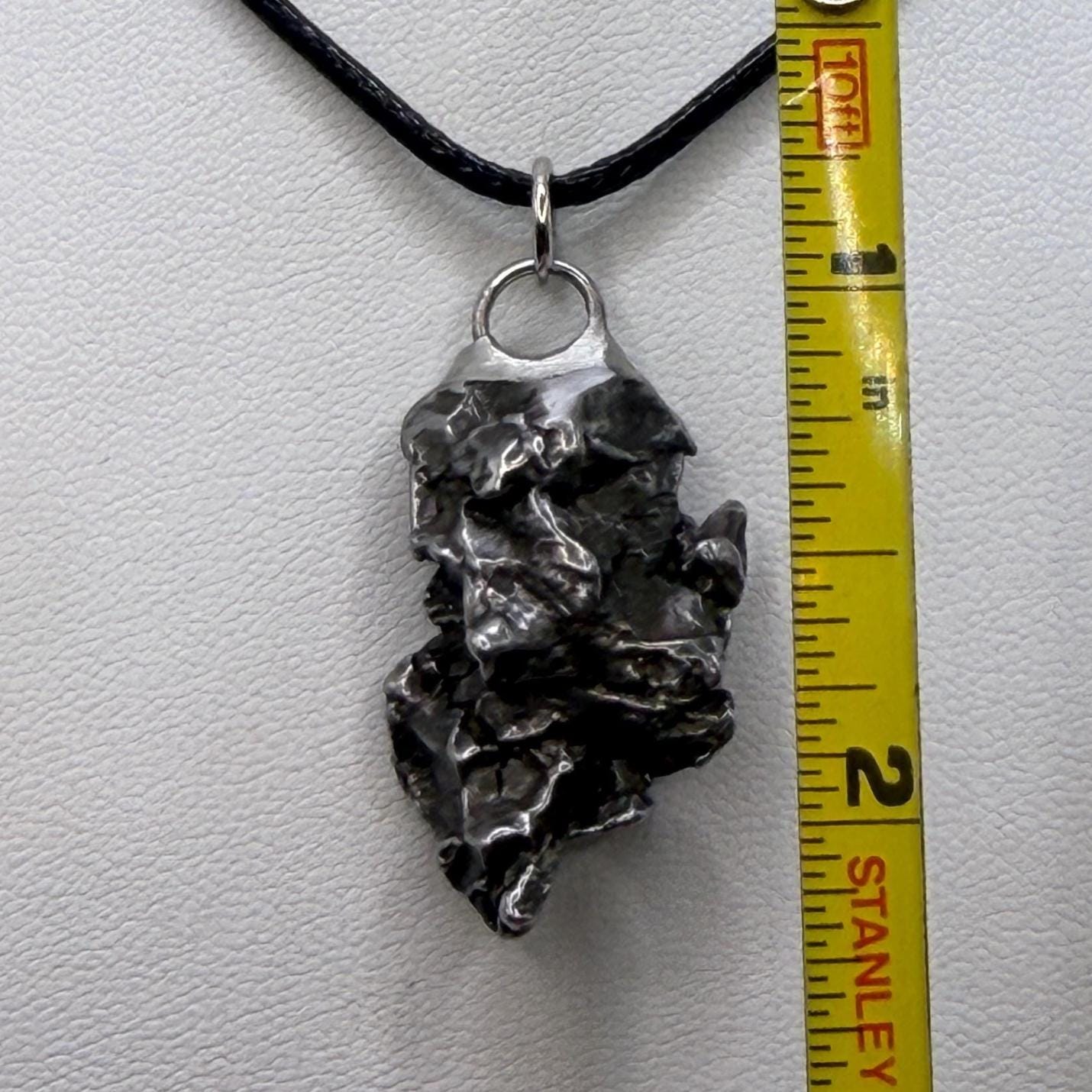 Campo del Cielo Meteorite Pendant: Authentic Astronomy Gift, Space Pendant, 12.87 Grams