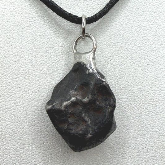 Agoudal Iron Meteorite Pendant: Handmade Astronomy Space Gift, Cosmic Pendant, 11.45 grams
