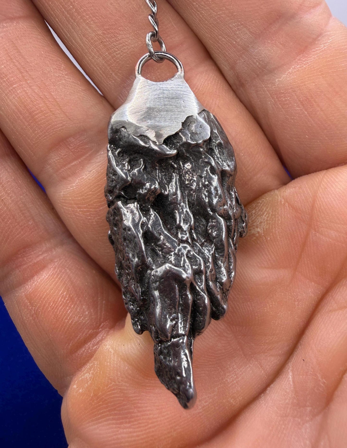 Campo del Cielo Meteorite Pendulum, Rare Cosmic Divination Tool, Crystal Healing Gift, 30.65g