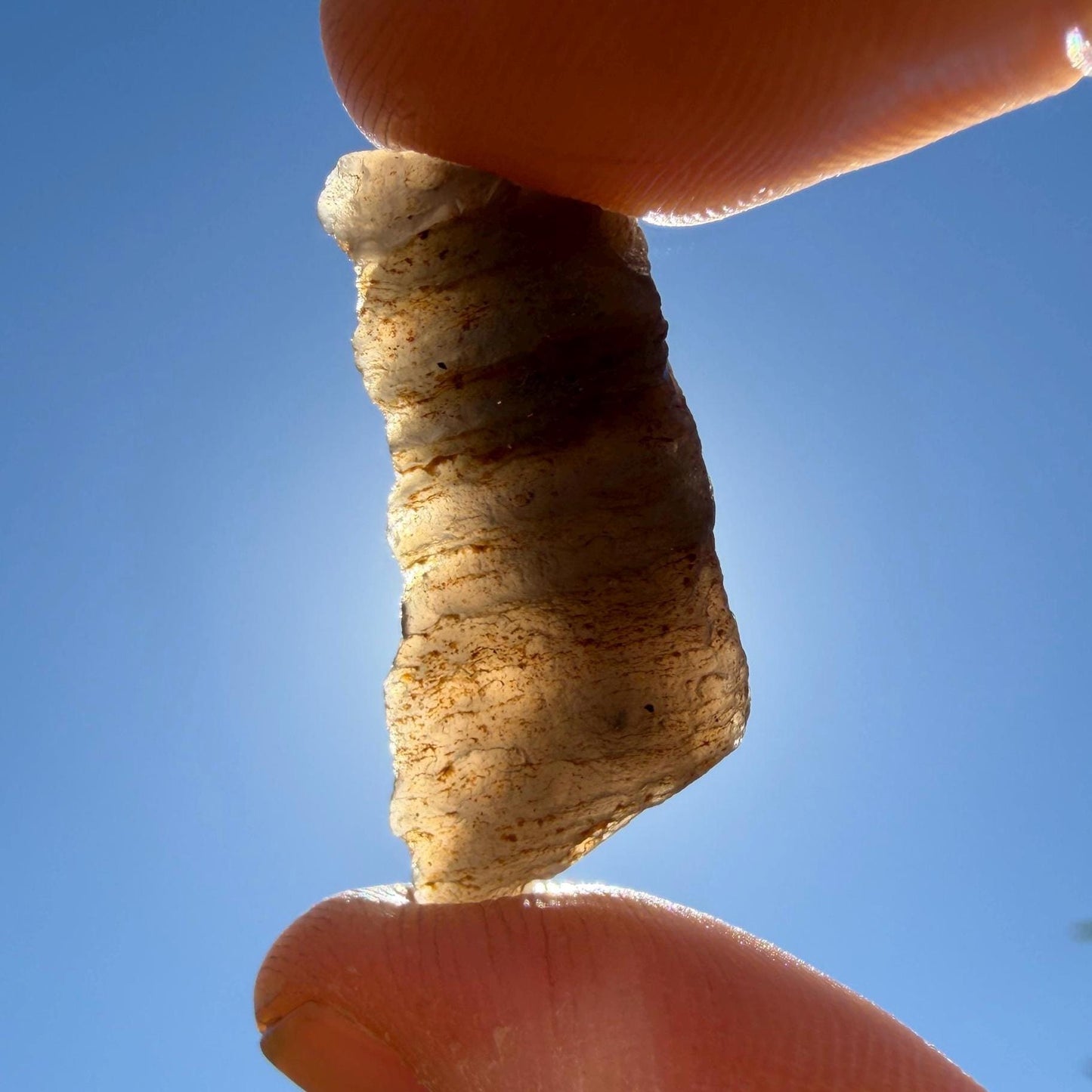 Agni Manitite Tektite: Rare Pearl of Divine Fire, Indonesia, Pseudo-Tektite, 4.01 grams