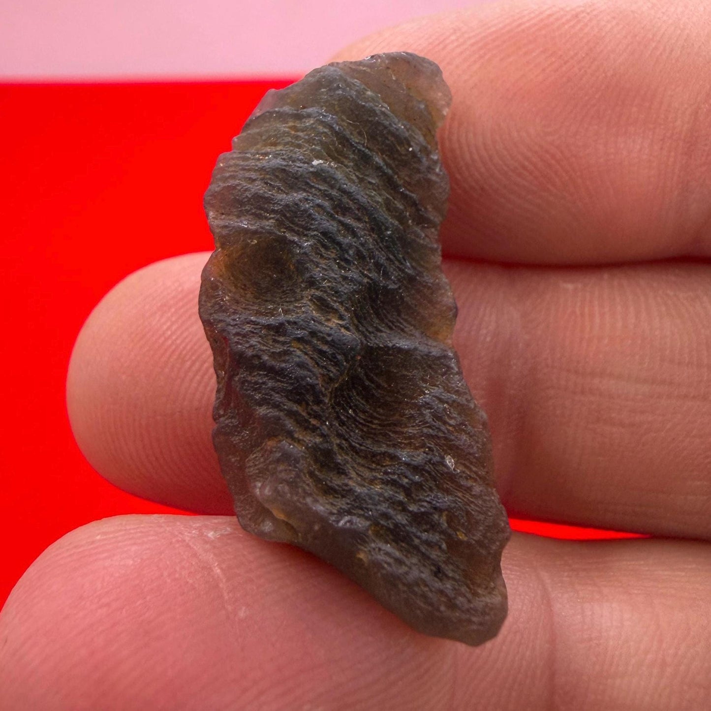 Agni Manitite Tektite: Rare Pearl of Divine Fire, Indonesia, Pseudo-Tektite, 4.01 grams