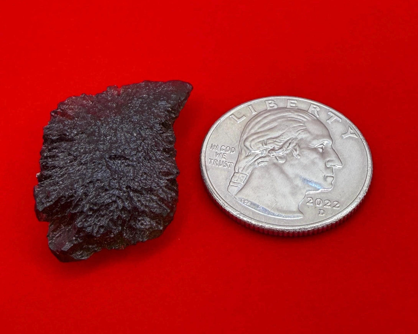 Authentic Moldavite Tektite Specimen, Czech Republic, 5.77 grams