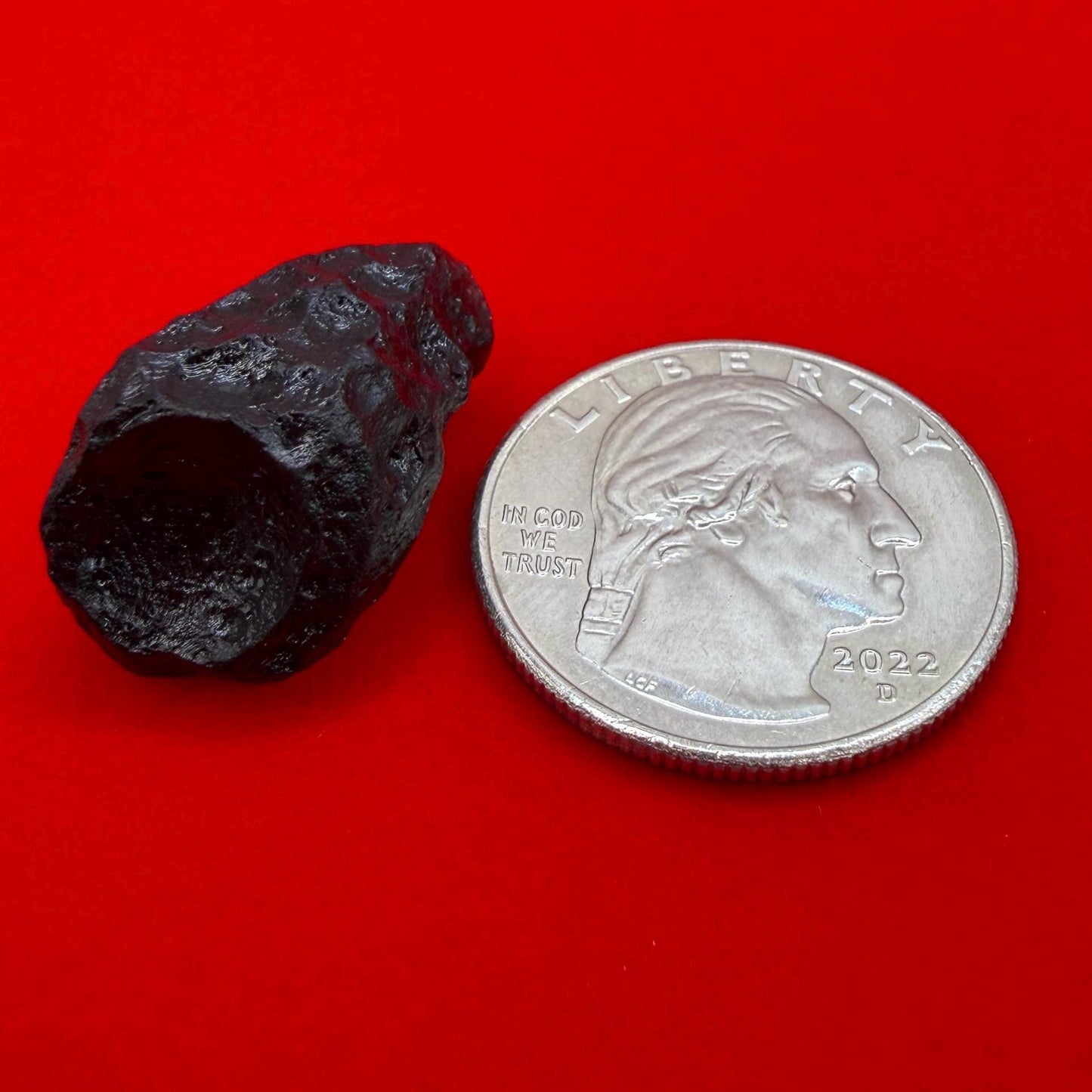 Indochinite Tektite: Indonesian Tektite, Energy Work Stone, 4.53 grams
