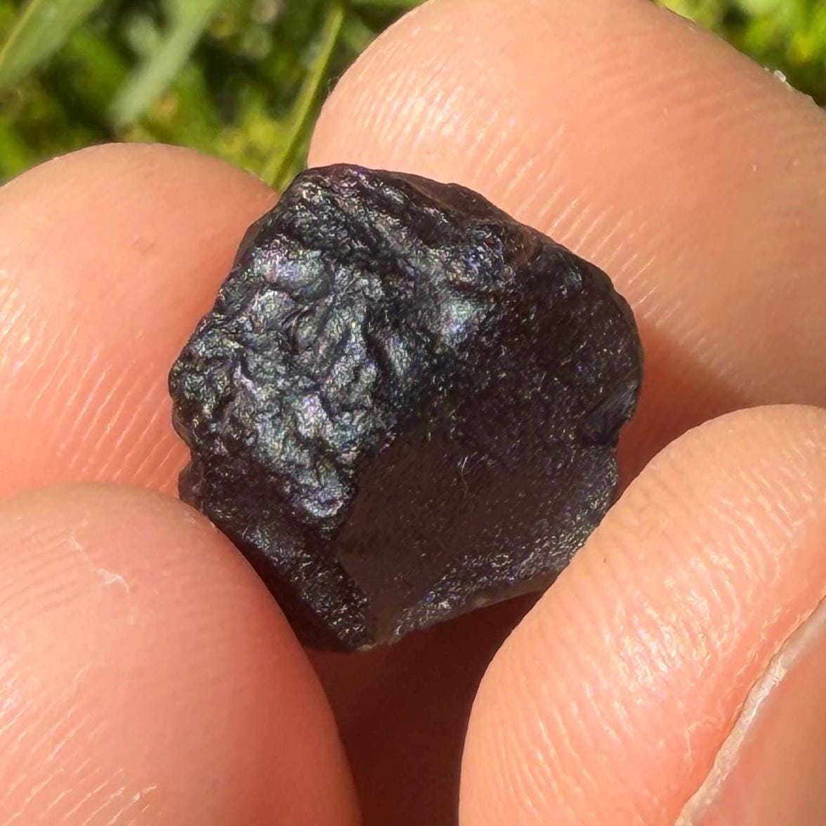 Arizona Saffordite Stone: Cintamani Pseudo-Tektite, 2.17 grams