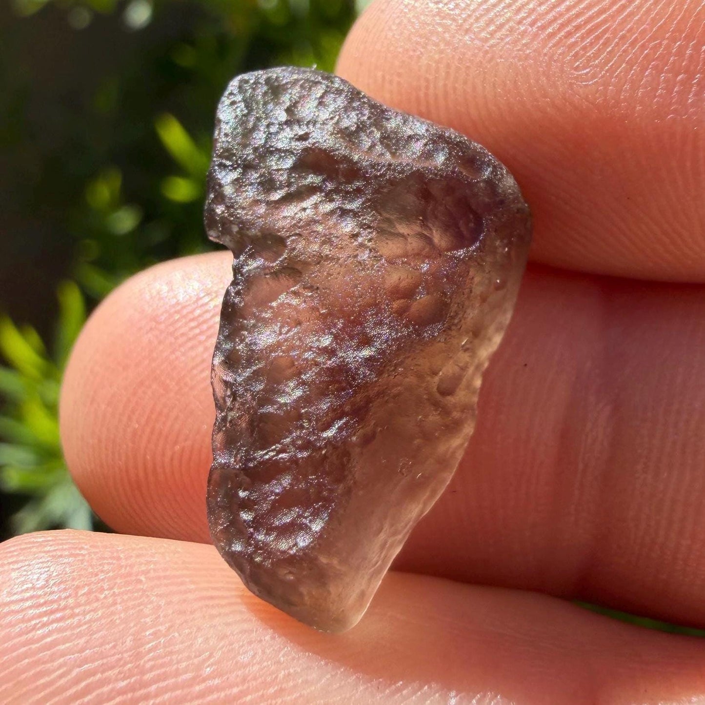 Colombianite Specimen: Translucent Pseudo-Tektite, Shamanic Healing Stone, 2.56 grams