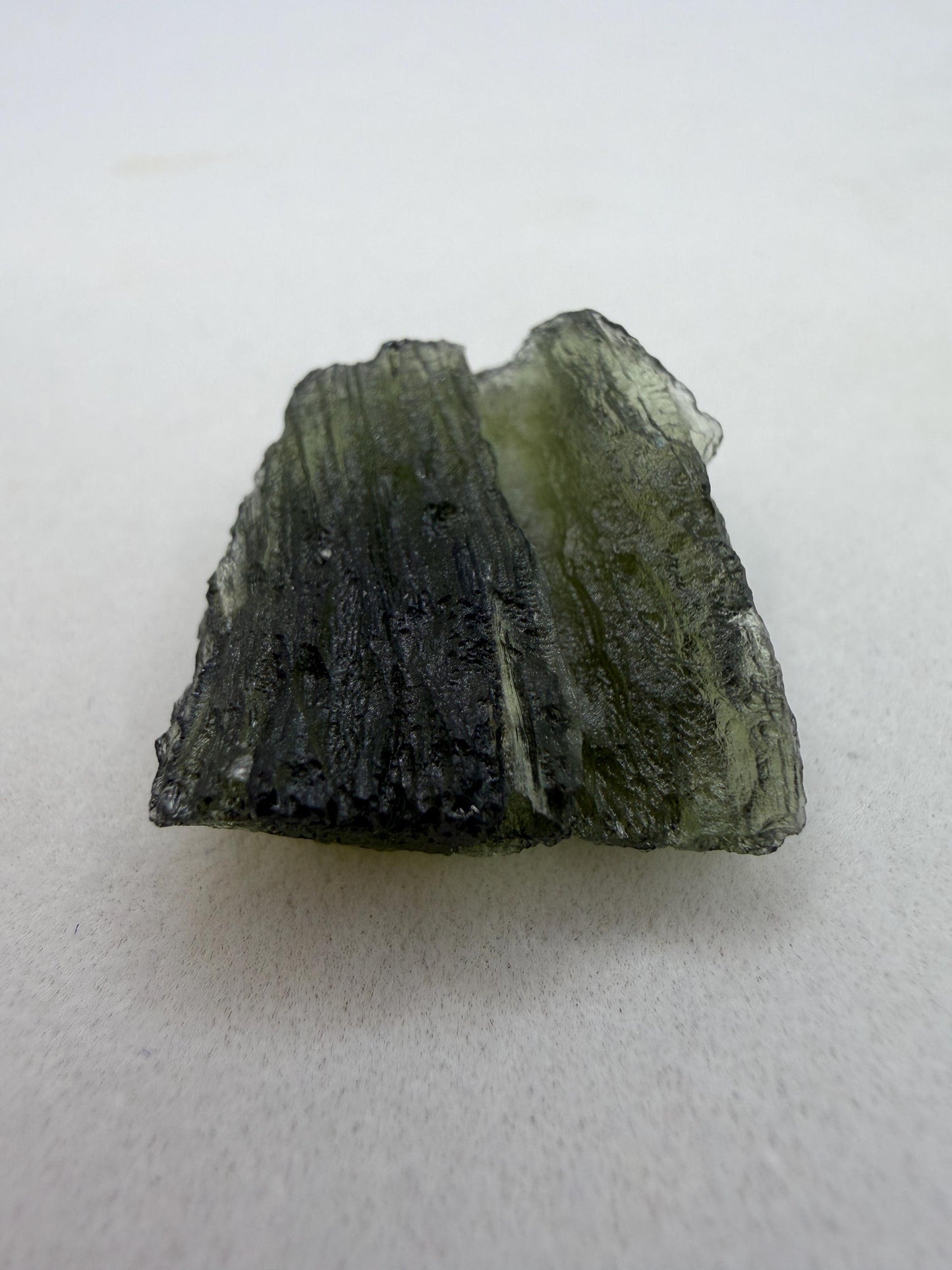 Authentic Moldavite Tektite Specimen, Czech Republic Origin, 4.12 grams