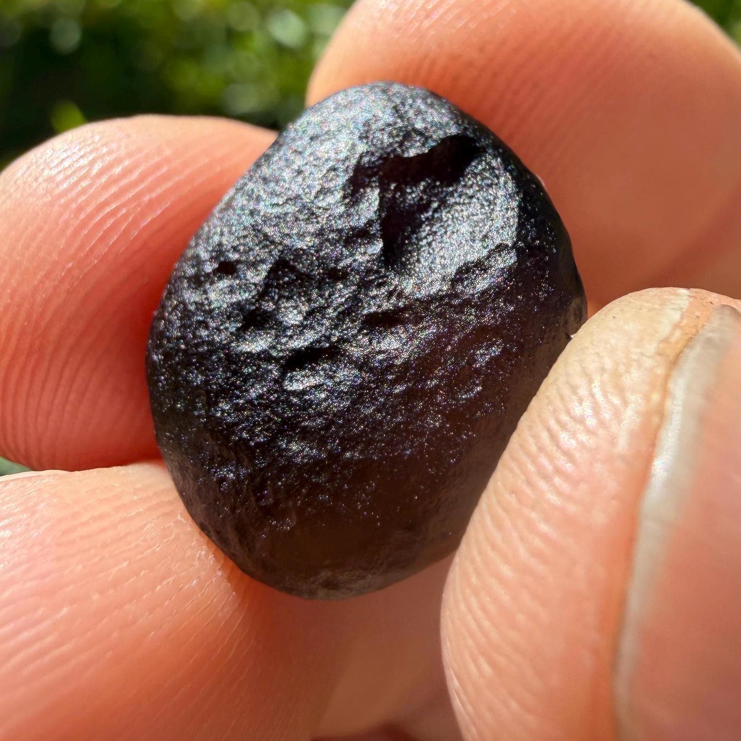 Rare Saffordite Stone: Arizona Cintamani Pseudo-Tektite, 2.94 grams