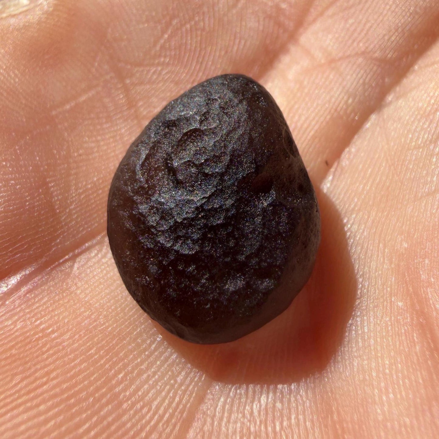 Rare Saffordite Stone: Arizona Cintamani Pseudo-Tektite, 2.94 grams