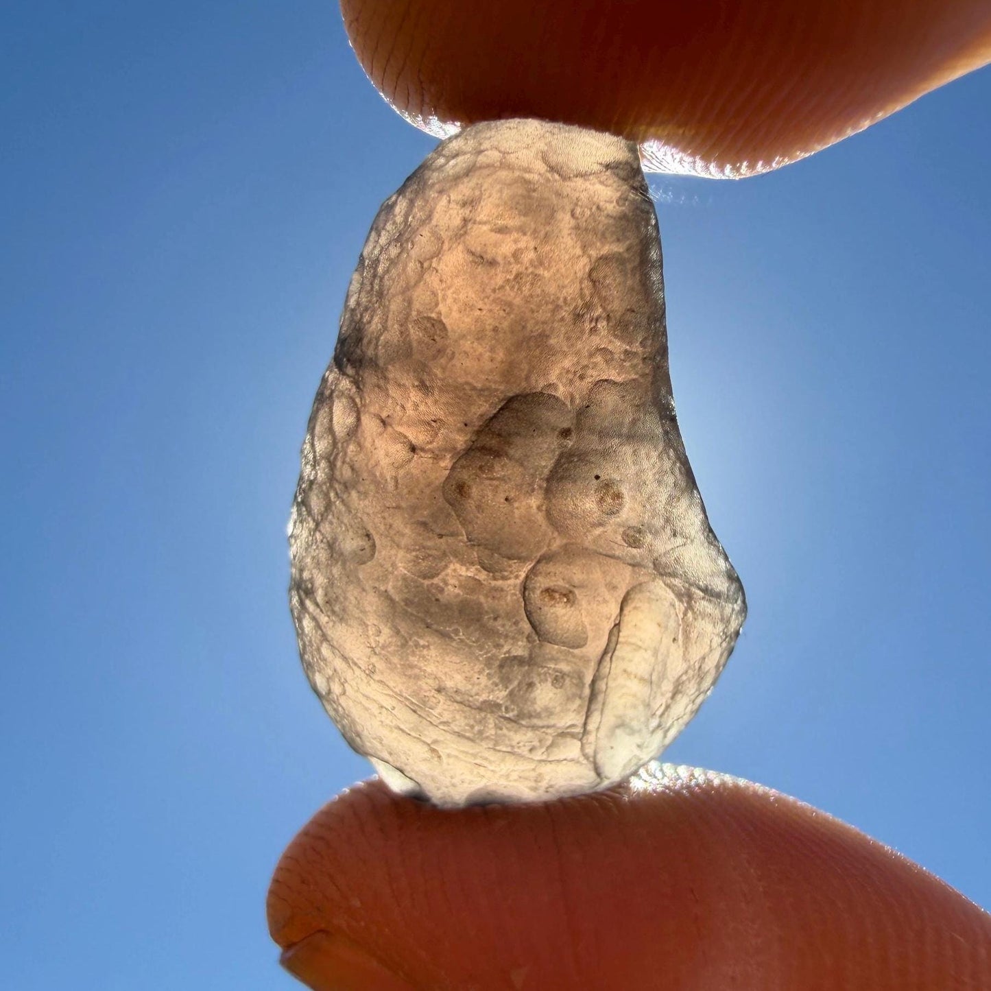 Saffordite Stone: Rare Cintamani, Arizona Tektite - 4.62 Grams