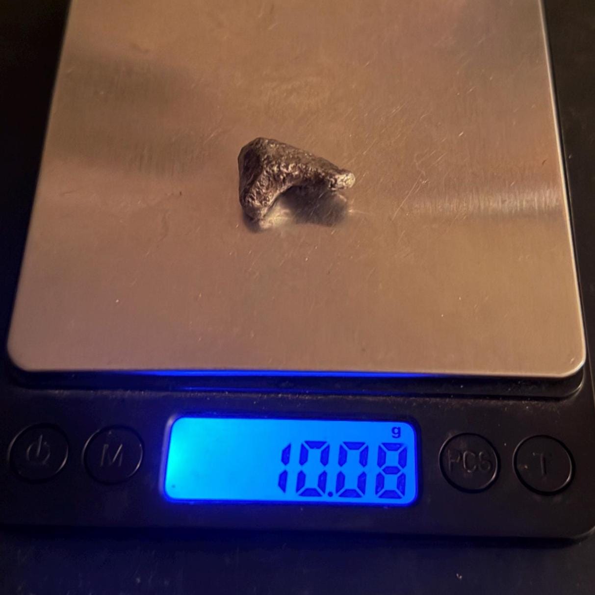 Sikhote-Alin Meteorite Specimen: Authentic Iron Meteorite, 10.08 grams