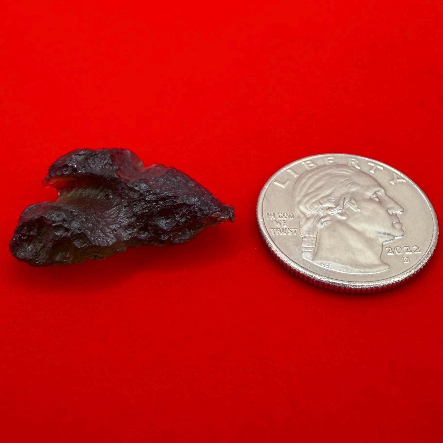 Authentic Moldavite Tektite Specimen: 4.0g/20ct