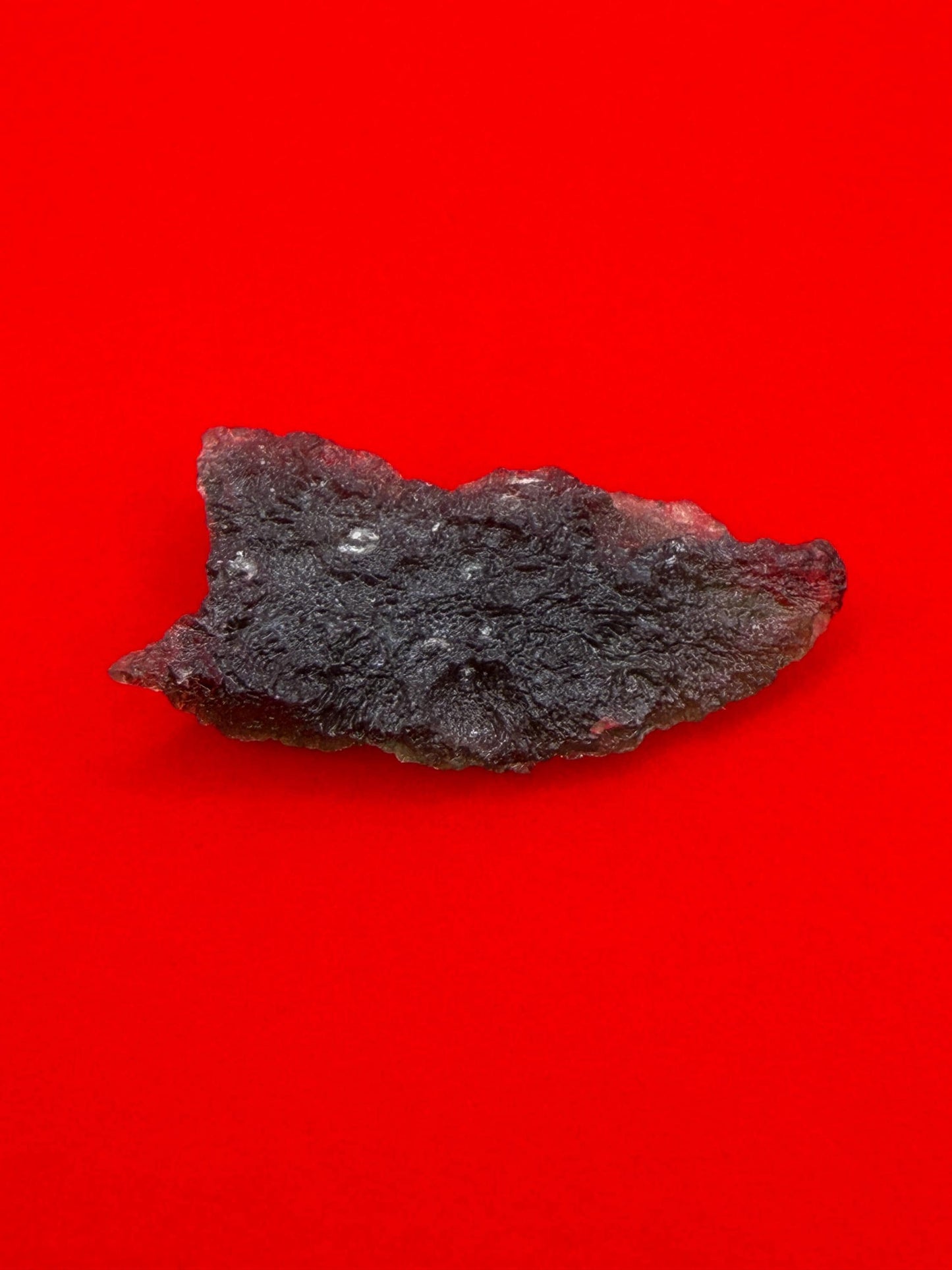 Authentic Moldavite Tektite Specimen: 4.56g/22.8ct