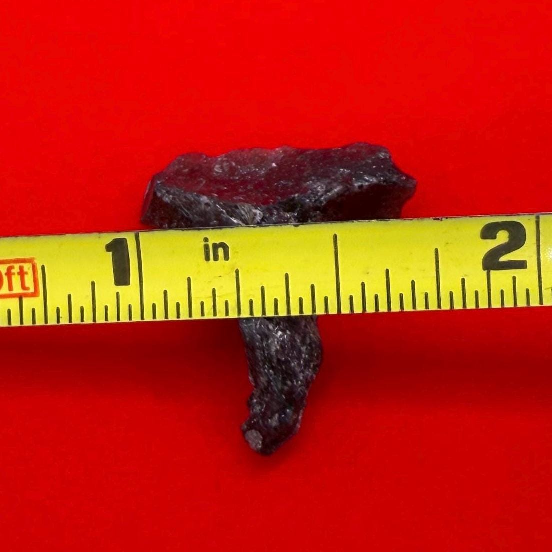 Darwinite Tektite, Rare Impact Glass from Tasmania, Cosmic Energy Stone, 1.98g