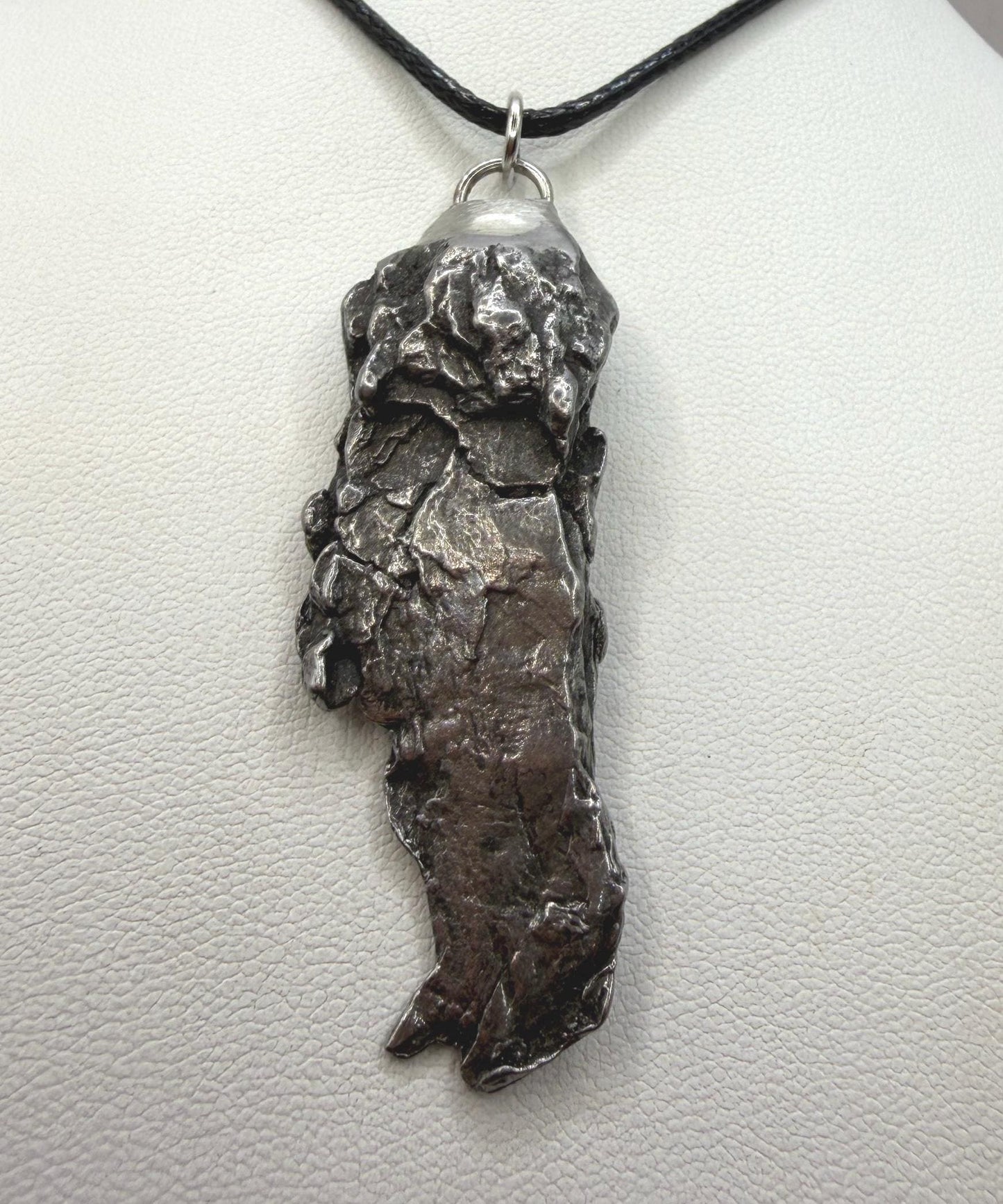 Campo del Cielo Meteorite Pendant: Authentic Astronomy Gift, Space Pendant, 25.06 Grams