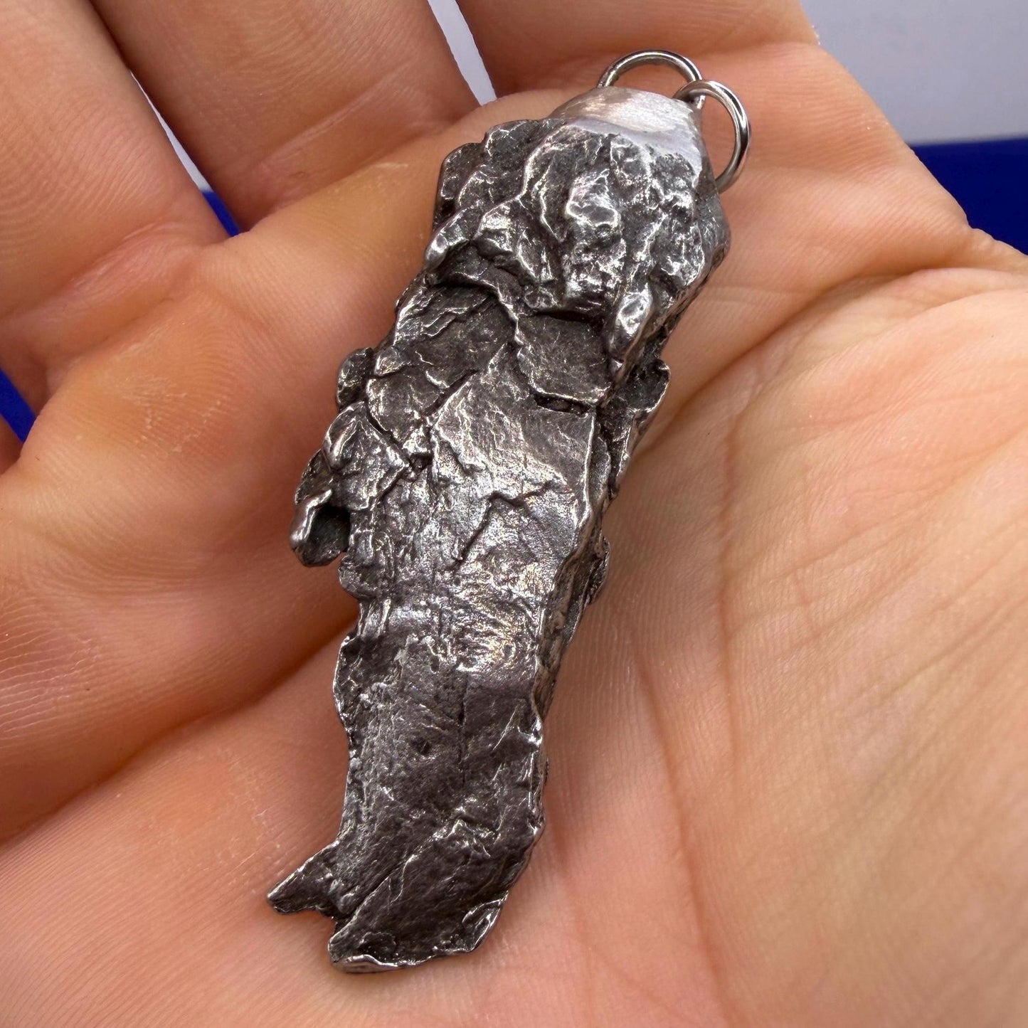 Campo del Cielo Meteorite Pendant: Authentic Astronomy Gift, Space Pendant, 25.06 Grams