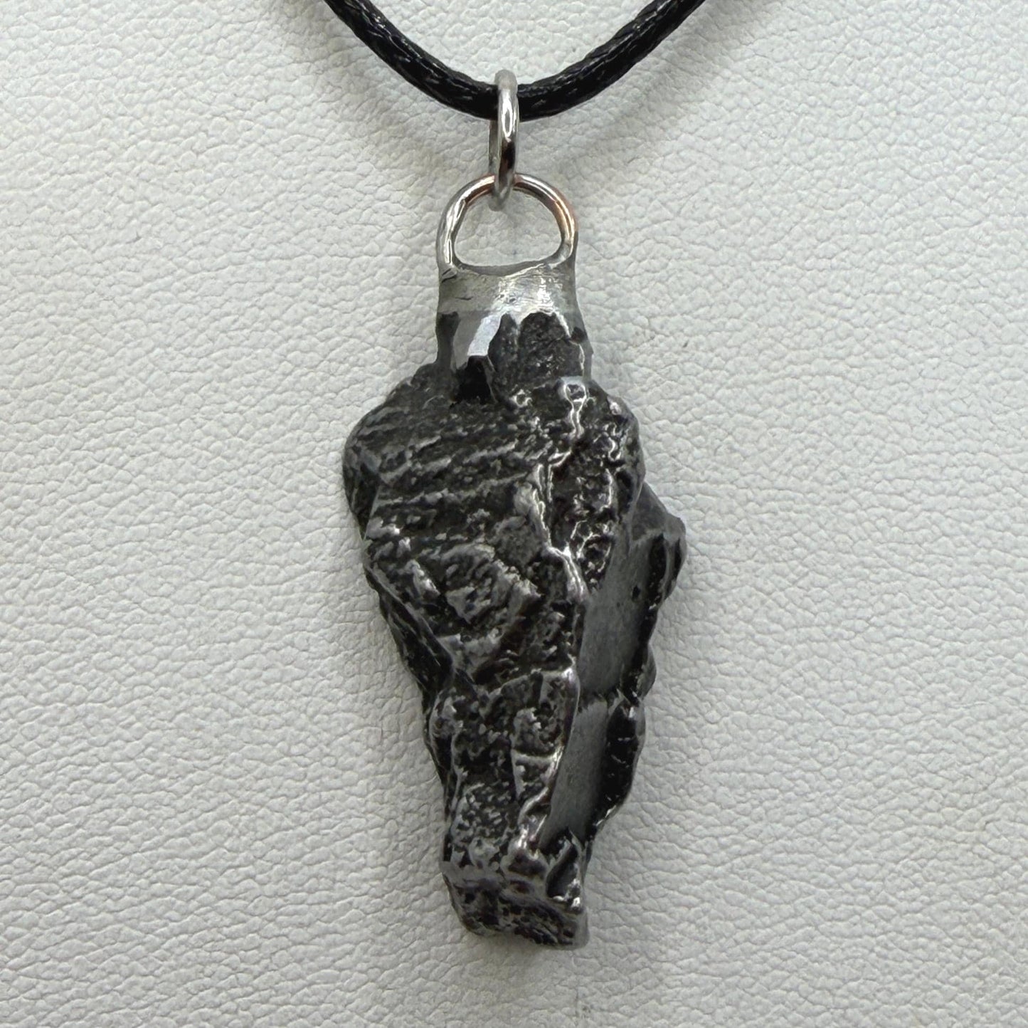 Campo del Cielo Meteorite Pendant: Authentic Astronomy Gift, Space Pendant, 16.68 Grams