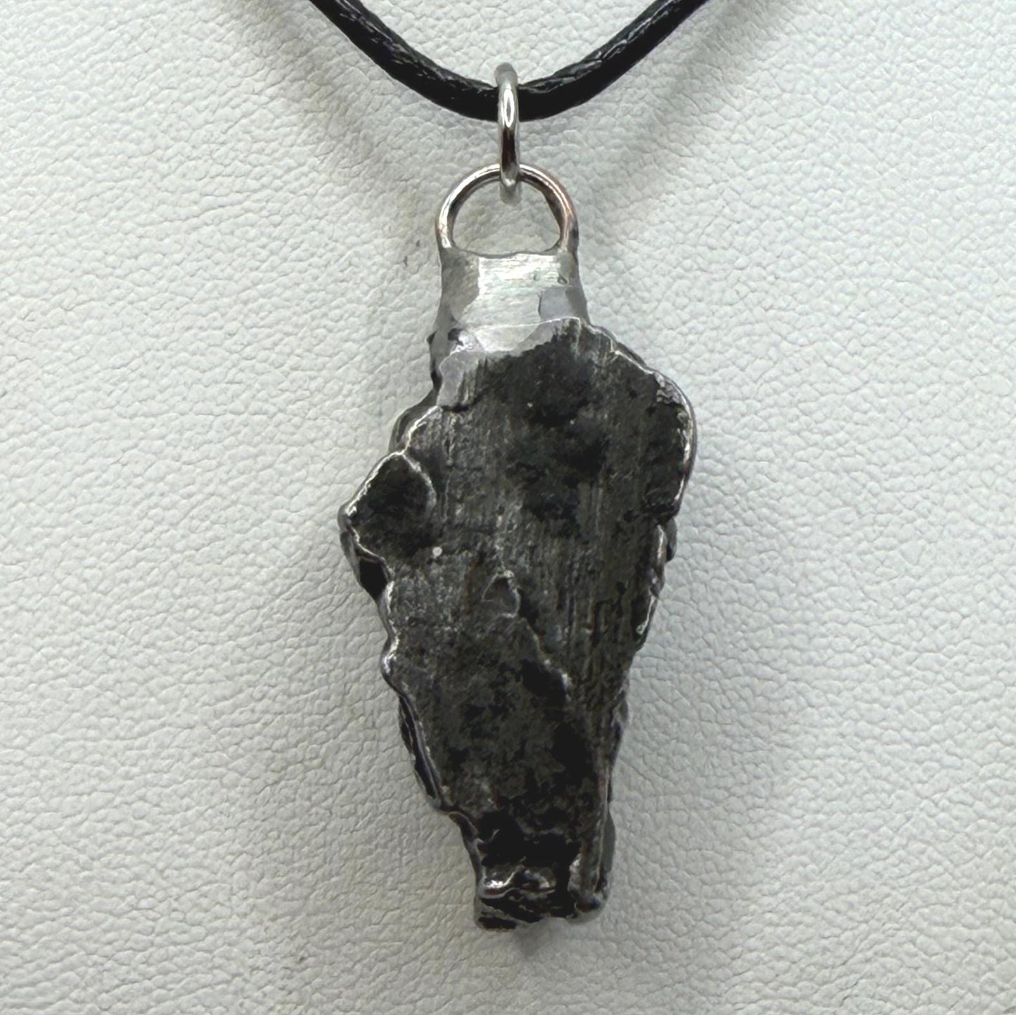 Campo del Cielo Meteorite Pendant: Authentic Astronomy Gift, Space Pendant, 16.68 Grams