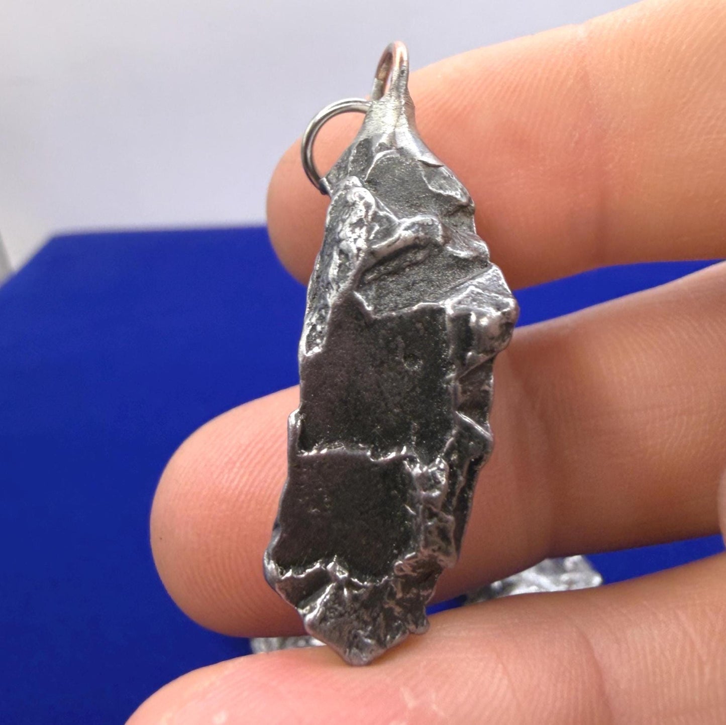 Campo del Cielo Meteorite Pendant: Authentic Astronomy Gift, Space Pendant, 16.68 Grams