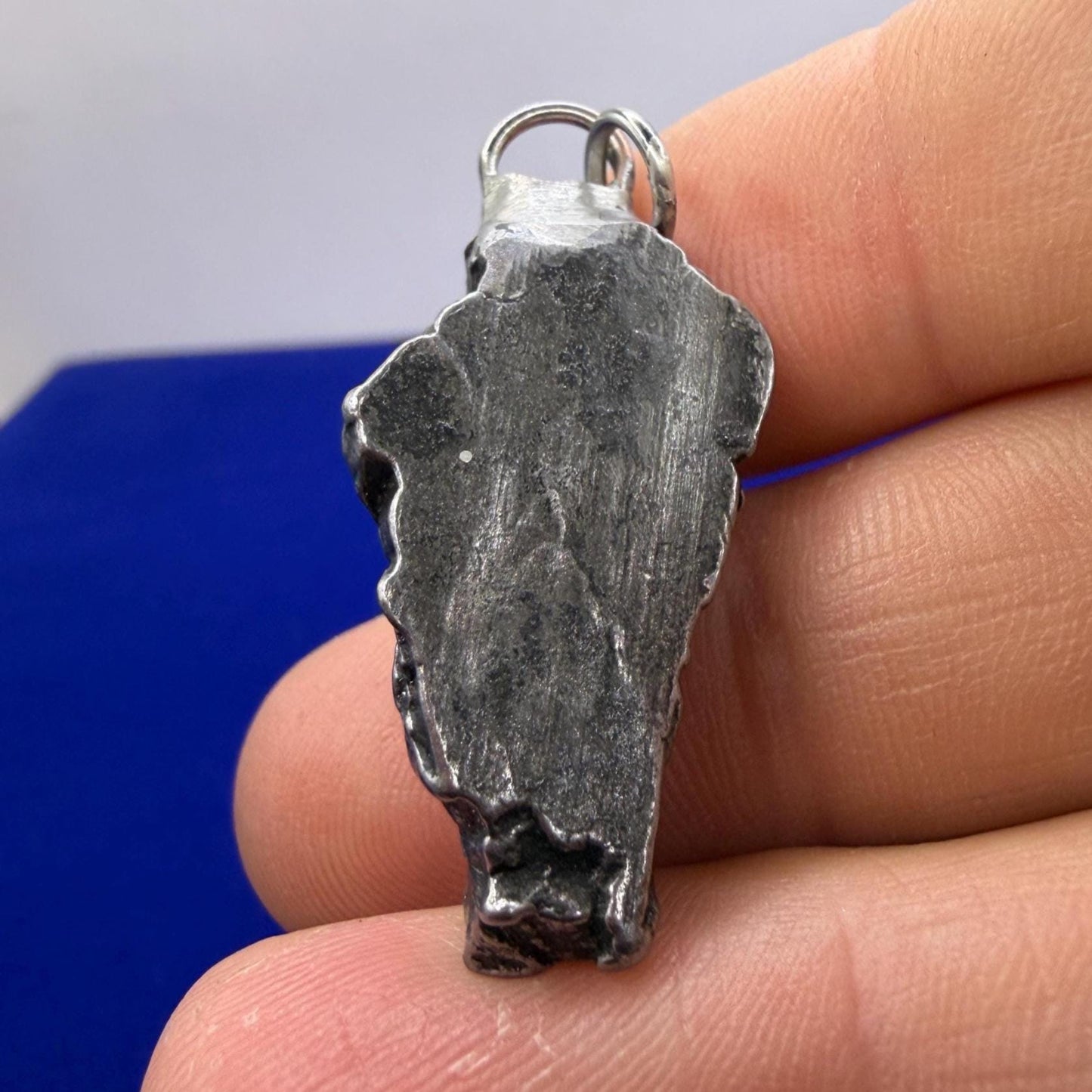 Campo del Cielo Meteorite Pendant: Authentic Astronomy Gift, Space Pendant, 16.68 Grams