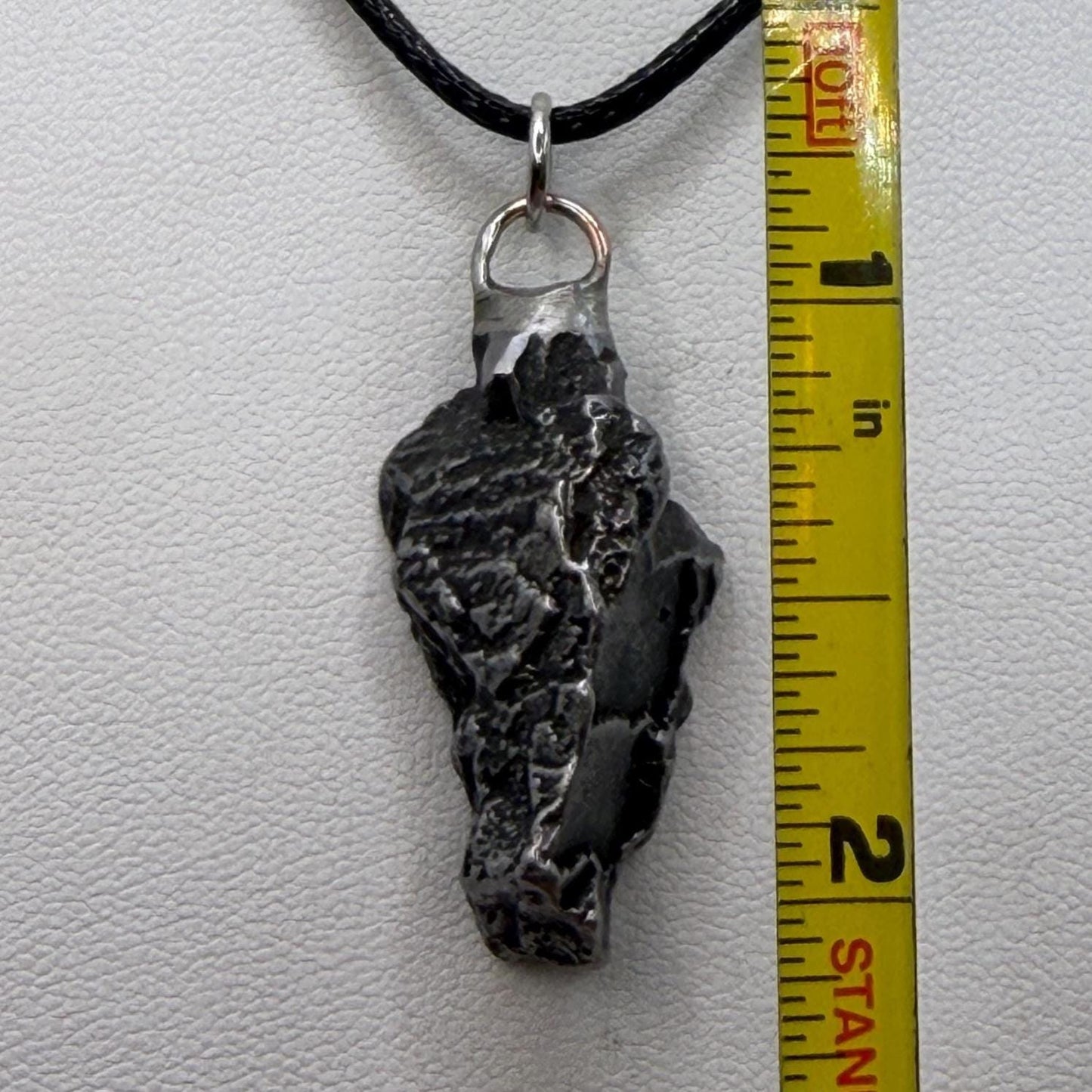 Campo del Cielo Meteorite Pendant: Authentic Astronomy Gift, Space Pendant, 16.68 Grams