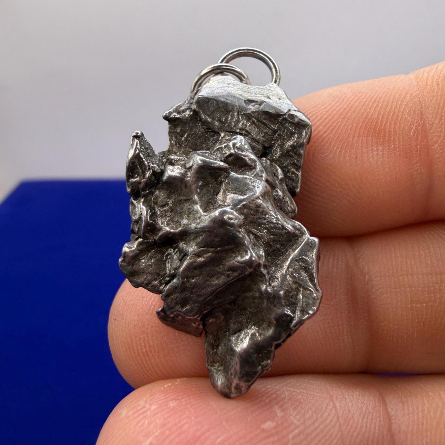 Campo del Cielo Meteorite Pendant: Authentic Astronomy Gift, Space Pendant, 12.87 Grams