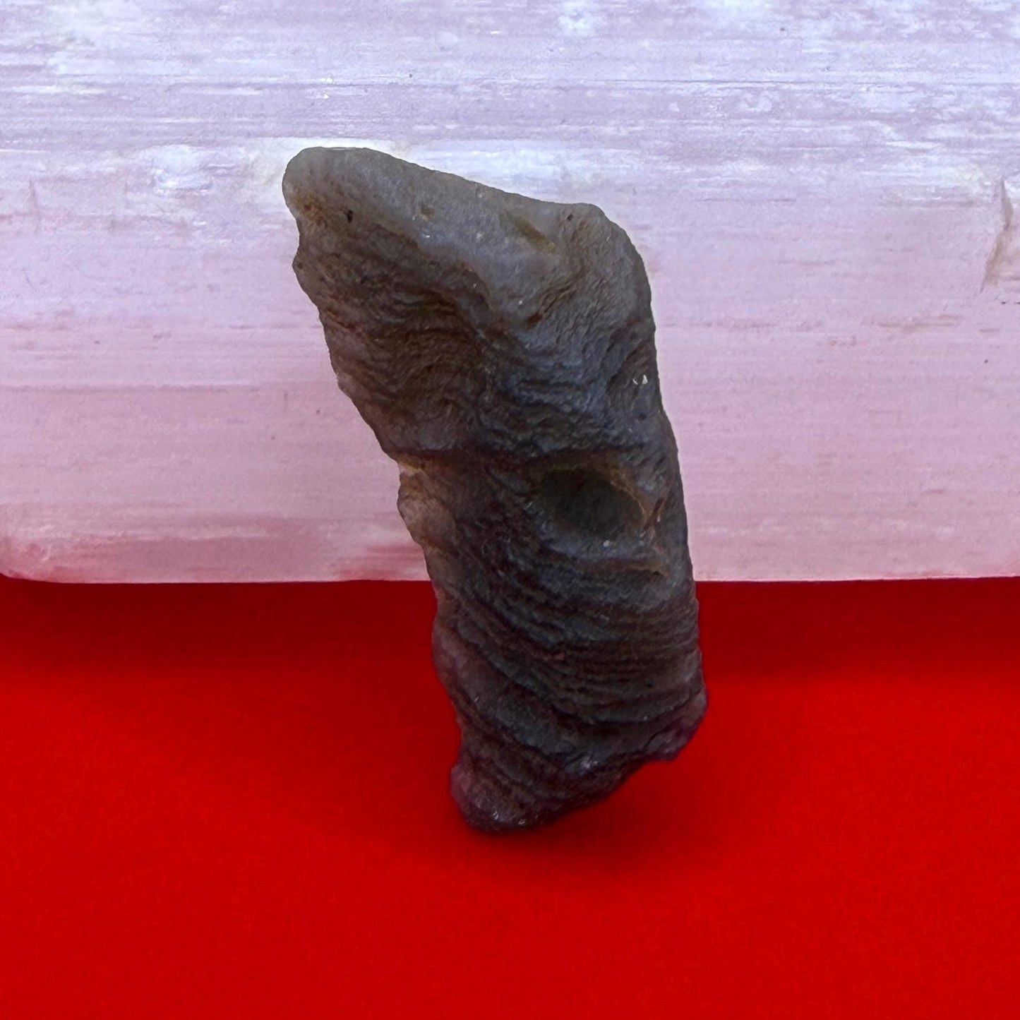 Agni Manitite Tektite: Rare Pearl of Divine Fire, Indonesia, Pseudo-Tektite, 4.01 grams