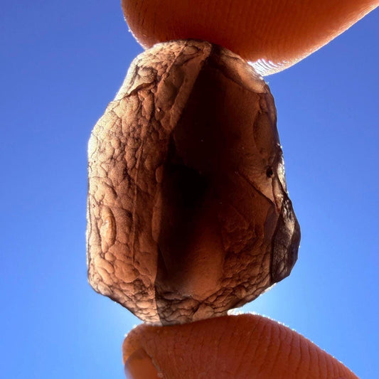 Saffordite Cintamani Stone Specimen: Rare Arizona Pseudo-Tektite, 5.85 grams