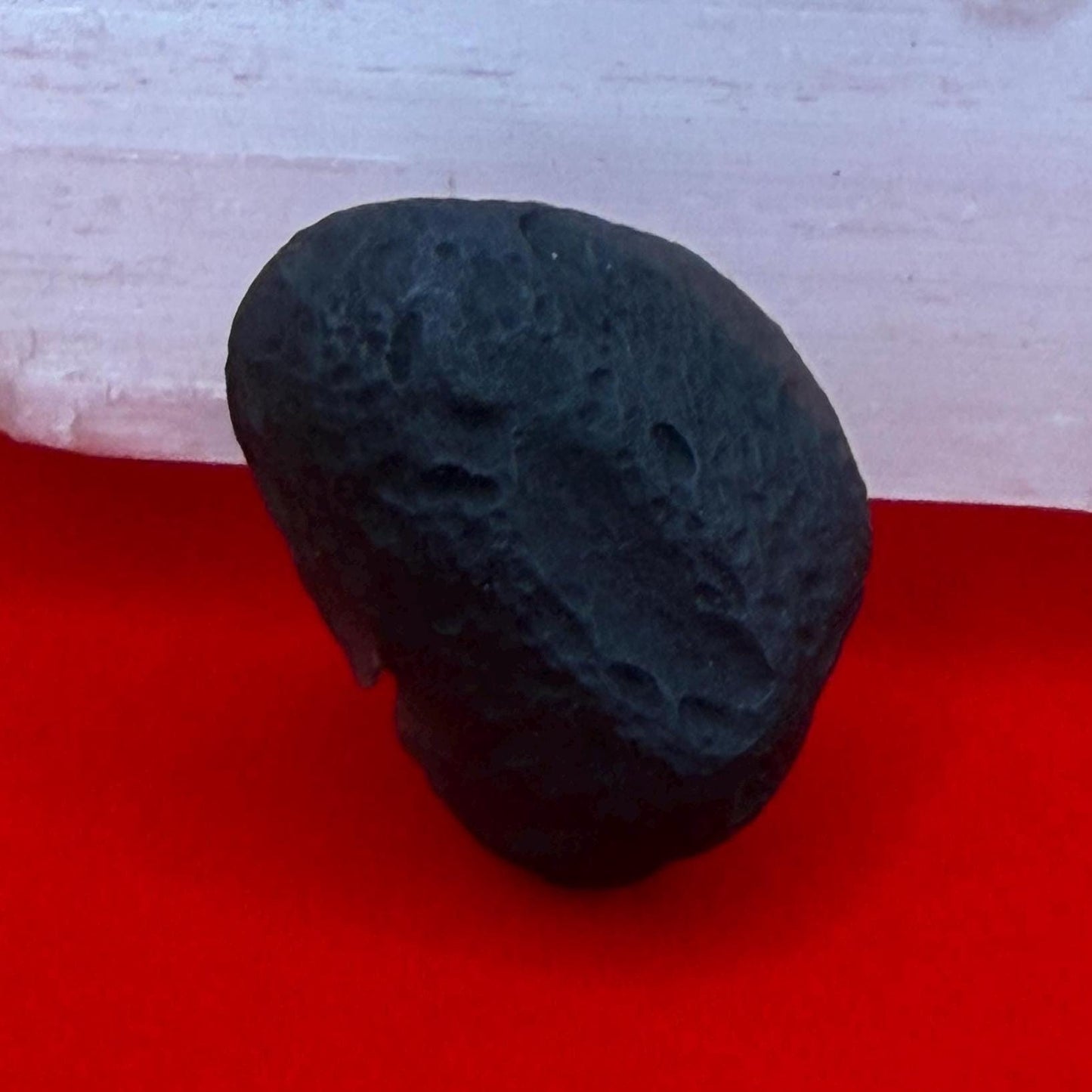 Saffordite Cintamani Stone Specimen: Rare Arizona Pseudo-Tektite, 3.24 grams