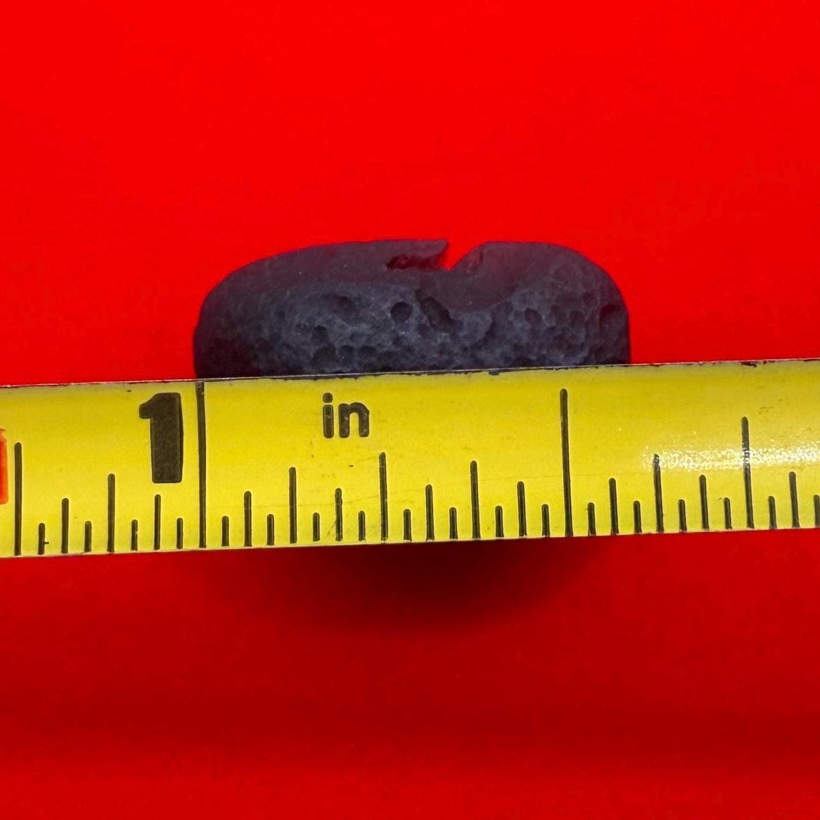 Saffordite Cintamani Stone Specimen: Rare Arizona Pseudo-Tektite, 3.24 grams