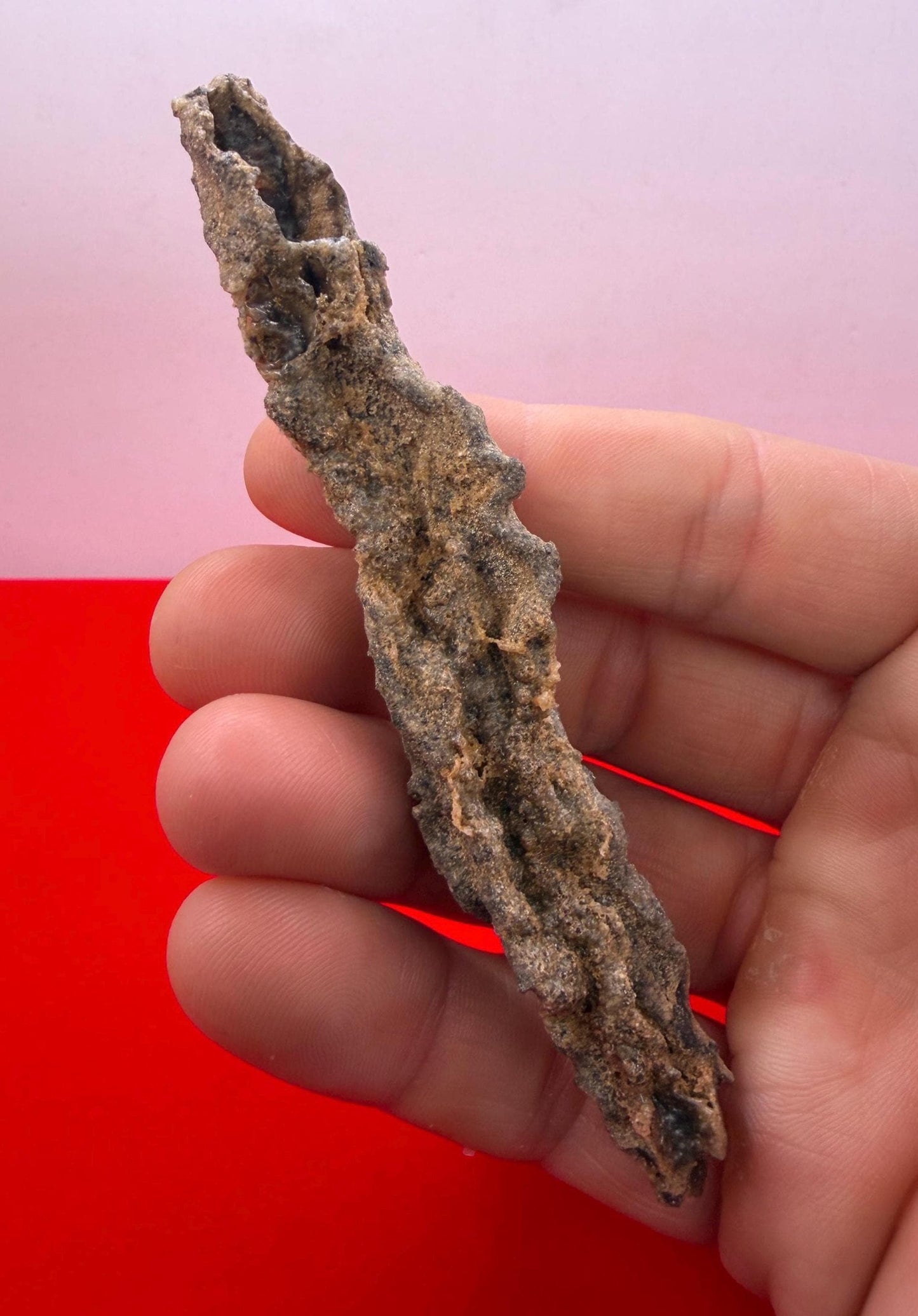 Sahara Desert Fulgurite: Fossilized Lightning Rock, Energy Work, 10.27 grams