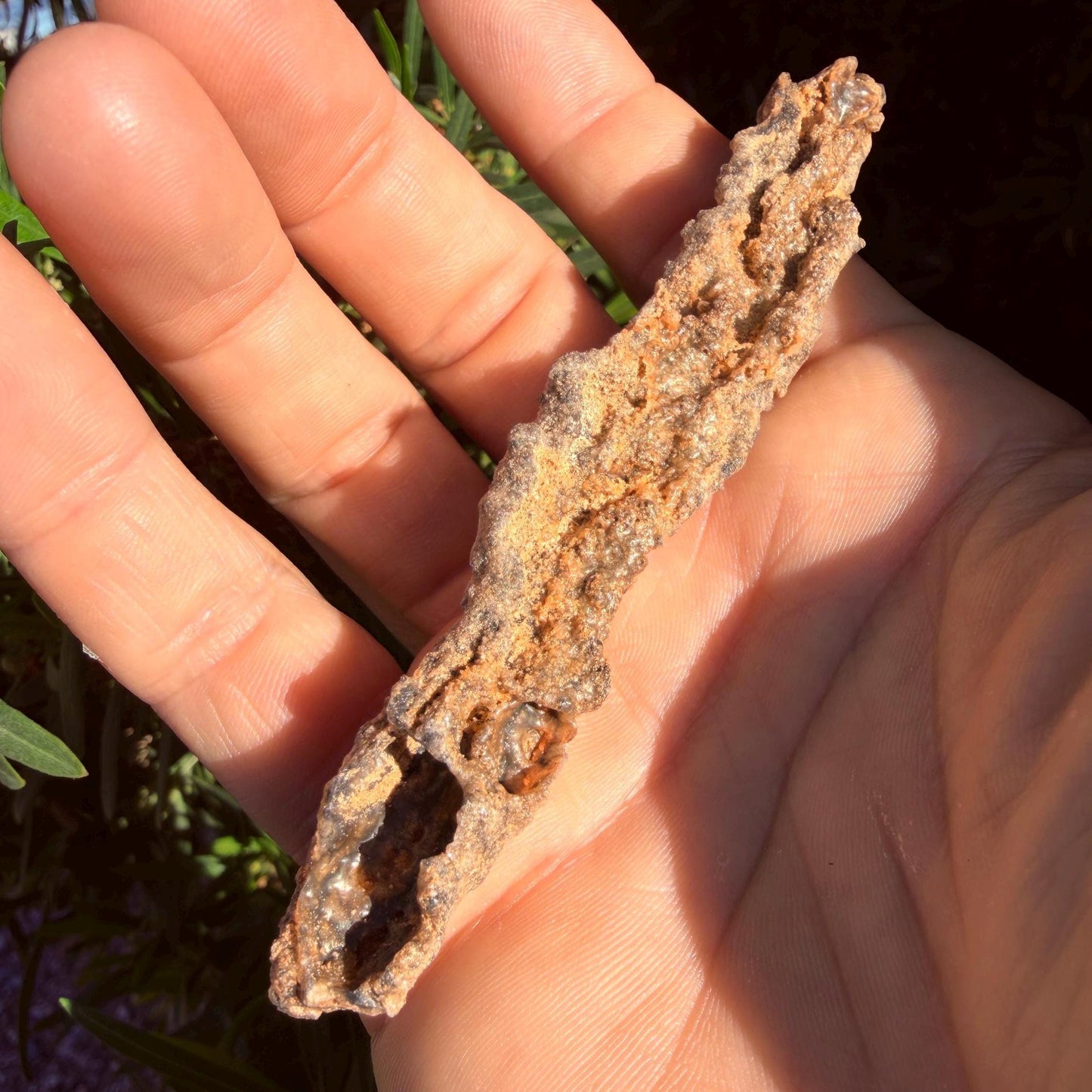 Sahara Desert Fulgurite: Fossilized Lightning Rock, Energy Work, 10.27 grams