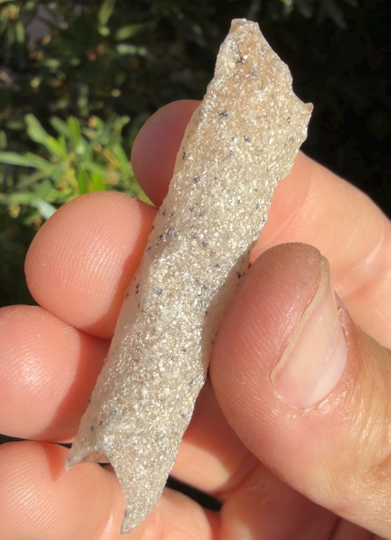 Sahara Desert Fulgurite: Fossilized Lightning Rock, Energy Work, 1.85 grams