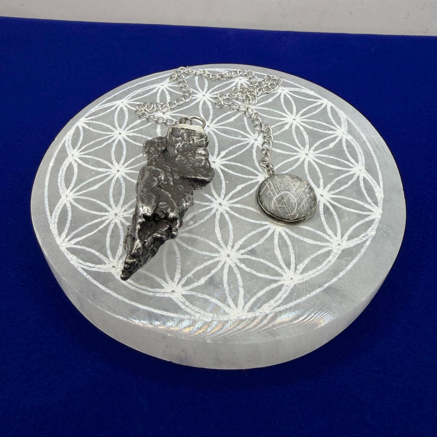 Campo del Cielo Meteorite Pendulum, Rare Cosmic Divination Tool, Crystal Healing Gift, 25.01g