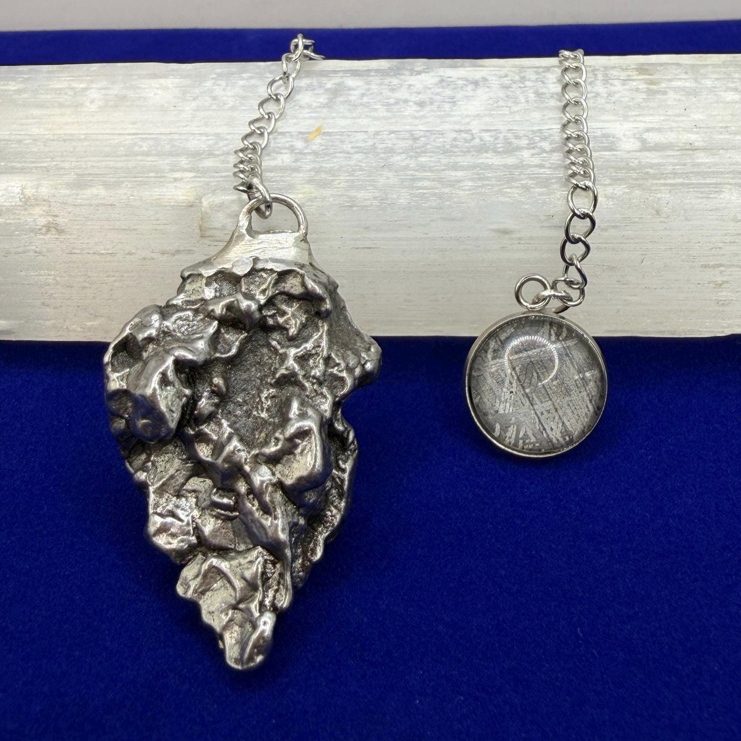 Campo del Cielo Meteorite Pendulum, Rare Cosmic Divination Tool, Crystal Healing Gift, 35.00g