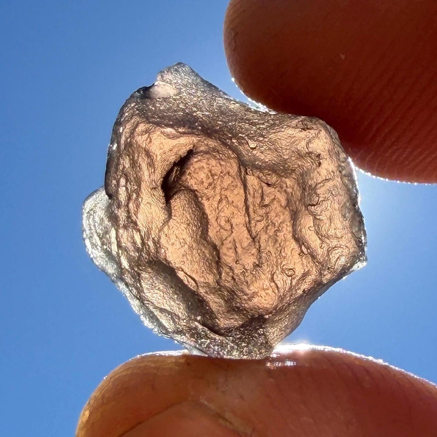 Arizona Saffordite Stone: Cintamani Pseudo-Tektite, 2.17 grams