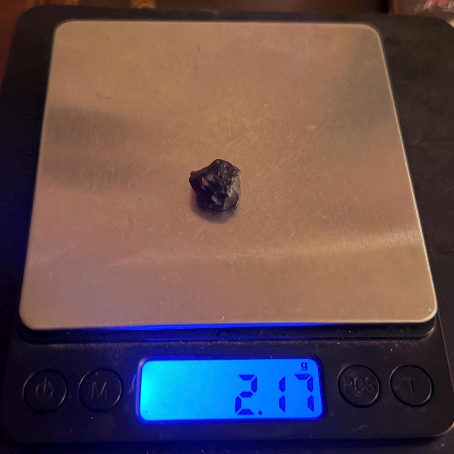 Arizona Saffordite Stone: Cintamani Pseudo-Tektite, 2.17 grams