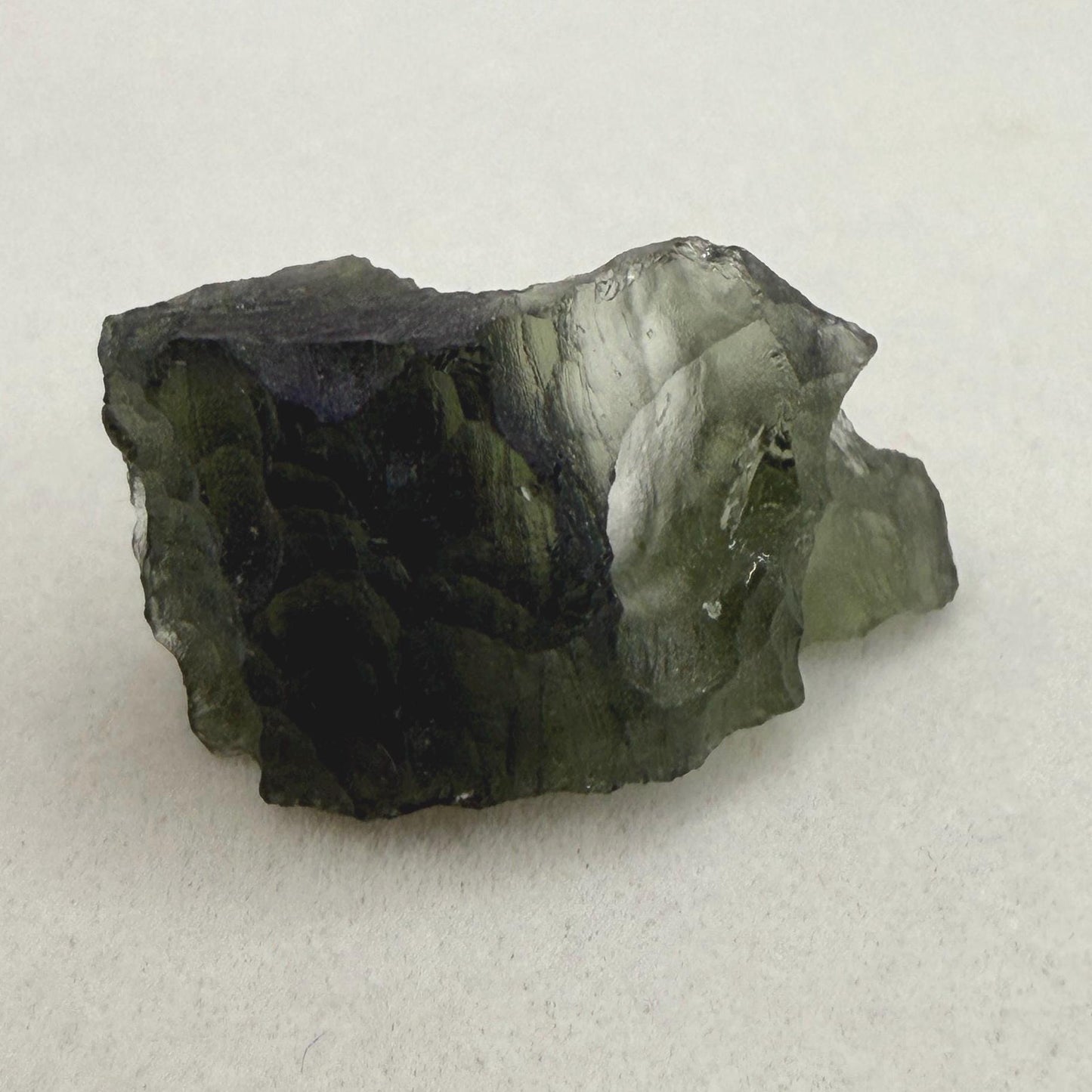 Authentic Moldavite Tektite Specimen, Czech Republic Origin, 2.26 grams