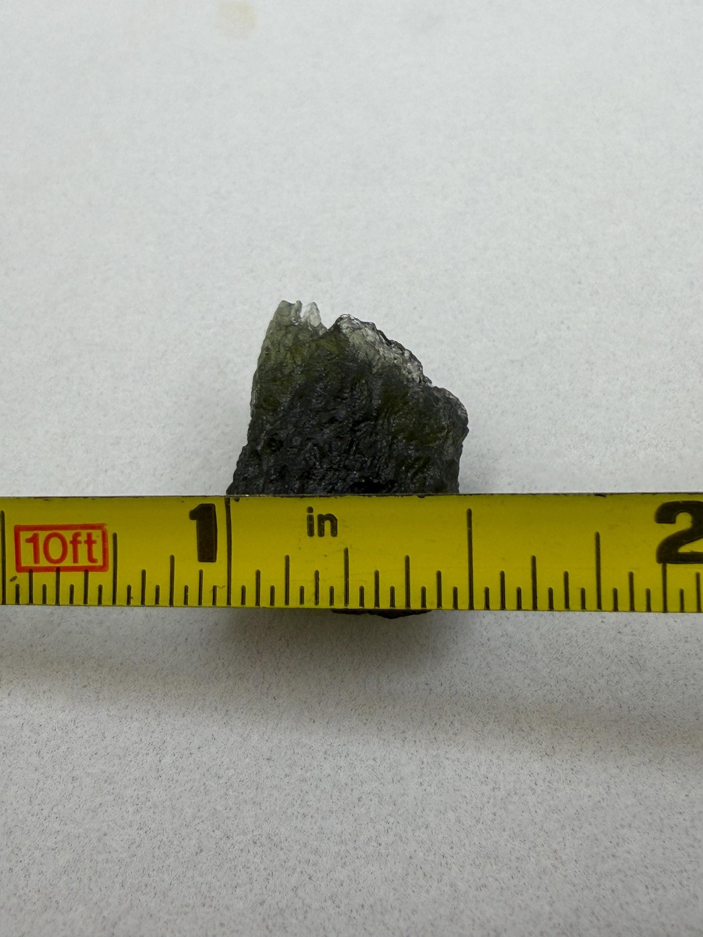 Authentic Moldavite Tektite Specimen: Energy Work 2.60g/13ct