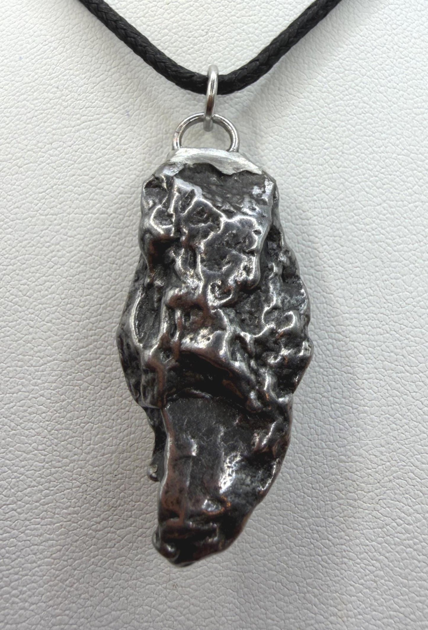 Campo del Cielo Meteorite Pendant: Authentic Astronomy Gift, Space Pendant, 20.08 Grams