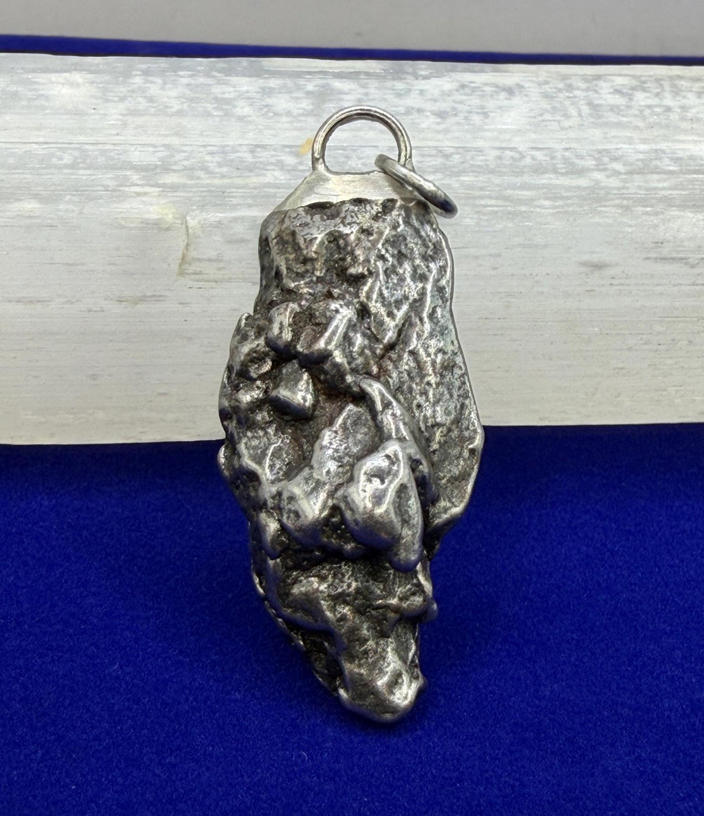 Campo del Cielo Meteorite Pendant: Authentic Astronomy Gift, Space Pendant, 20.08 Grams