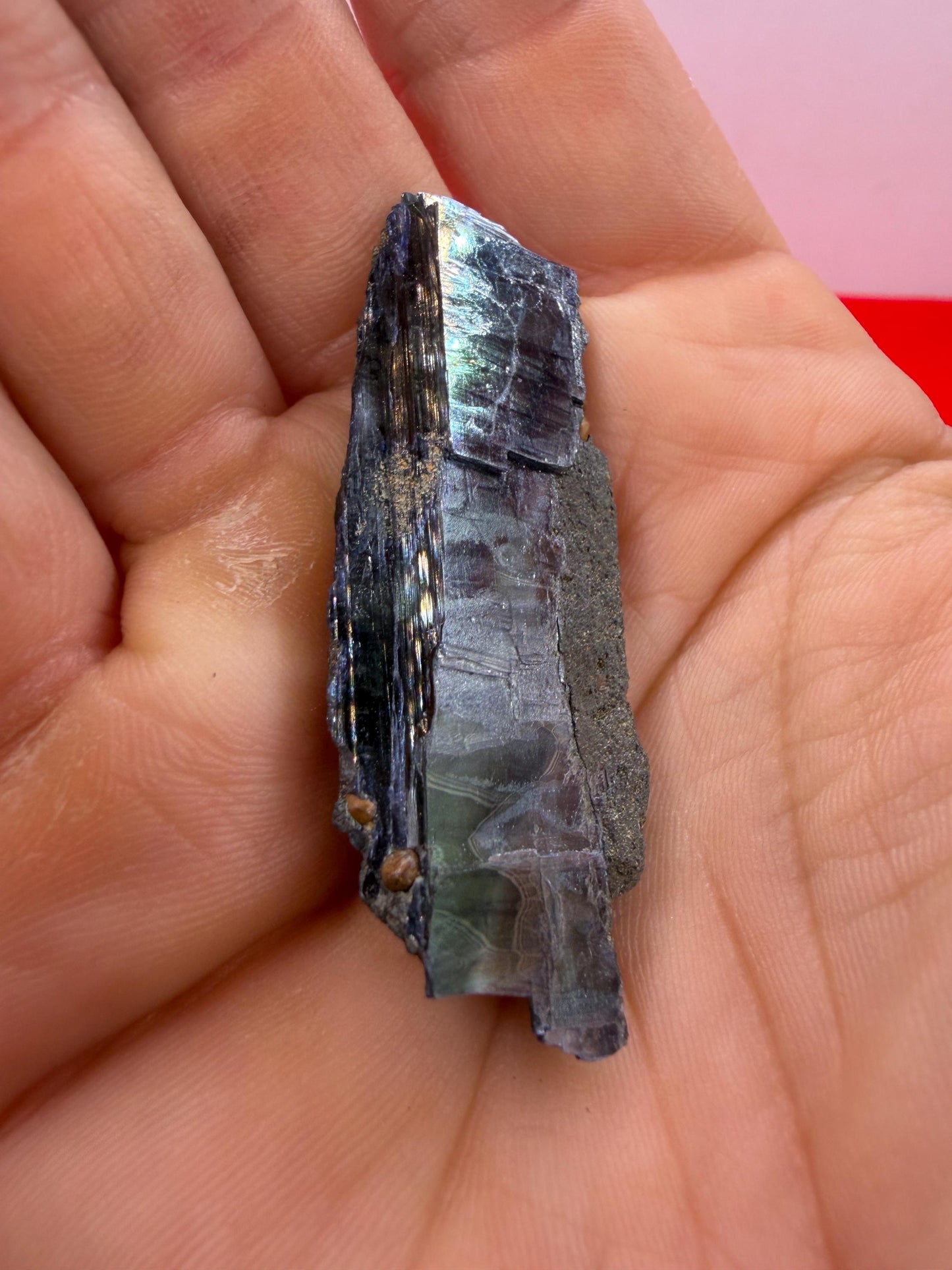 Rare Brazilian Vivianite Crystal, Reiki Healing Stone, 9.55 grams