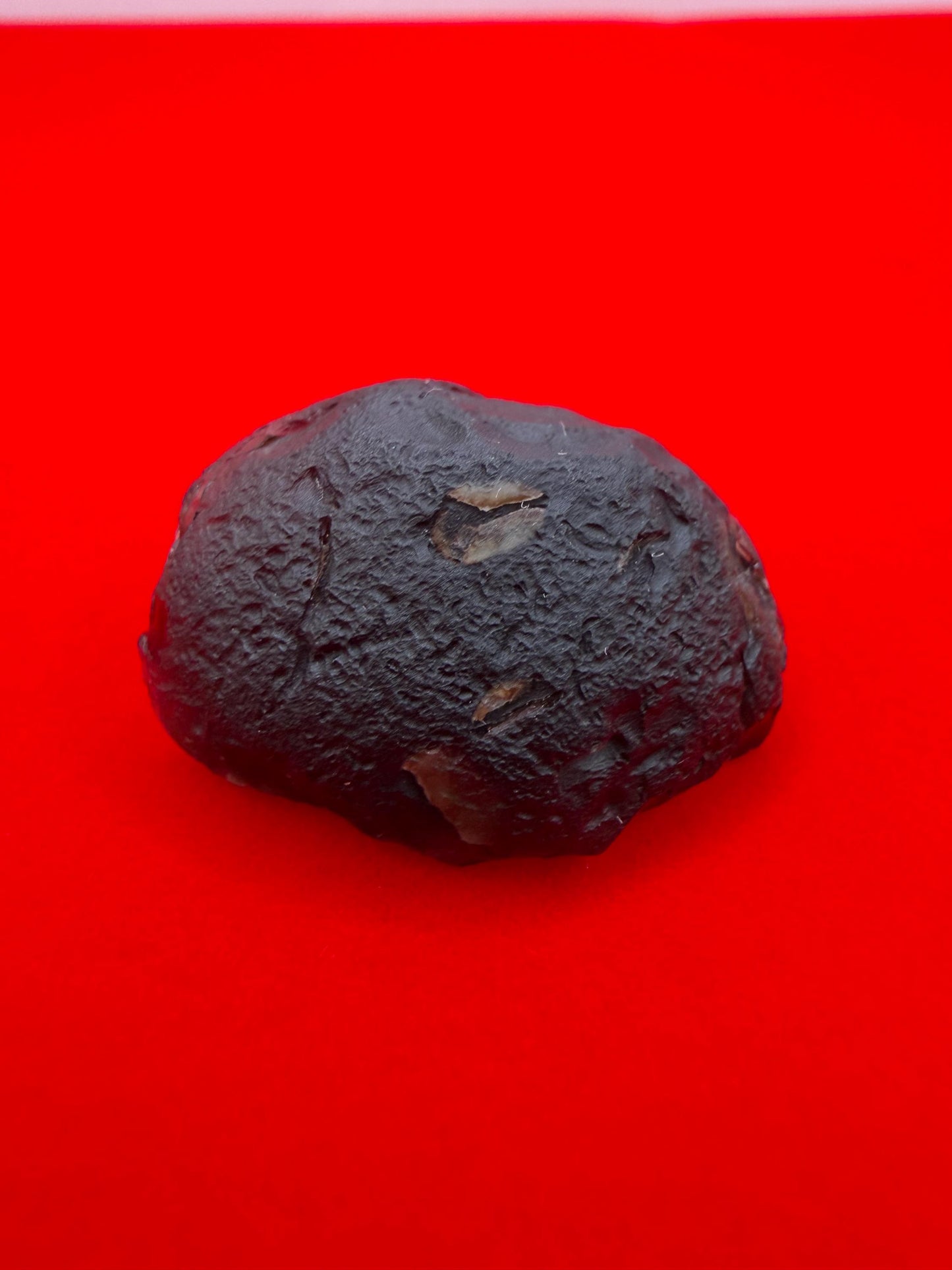 Saffordite Cintamani Stone Specimen: Rare Arizona Pseudo-Tektite, 7.49 grams