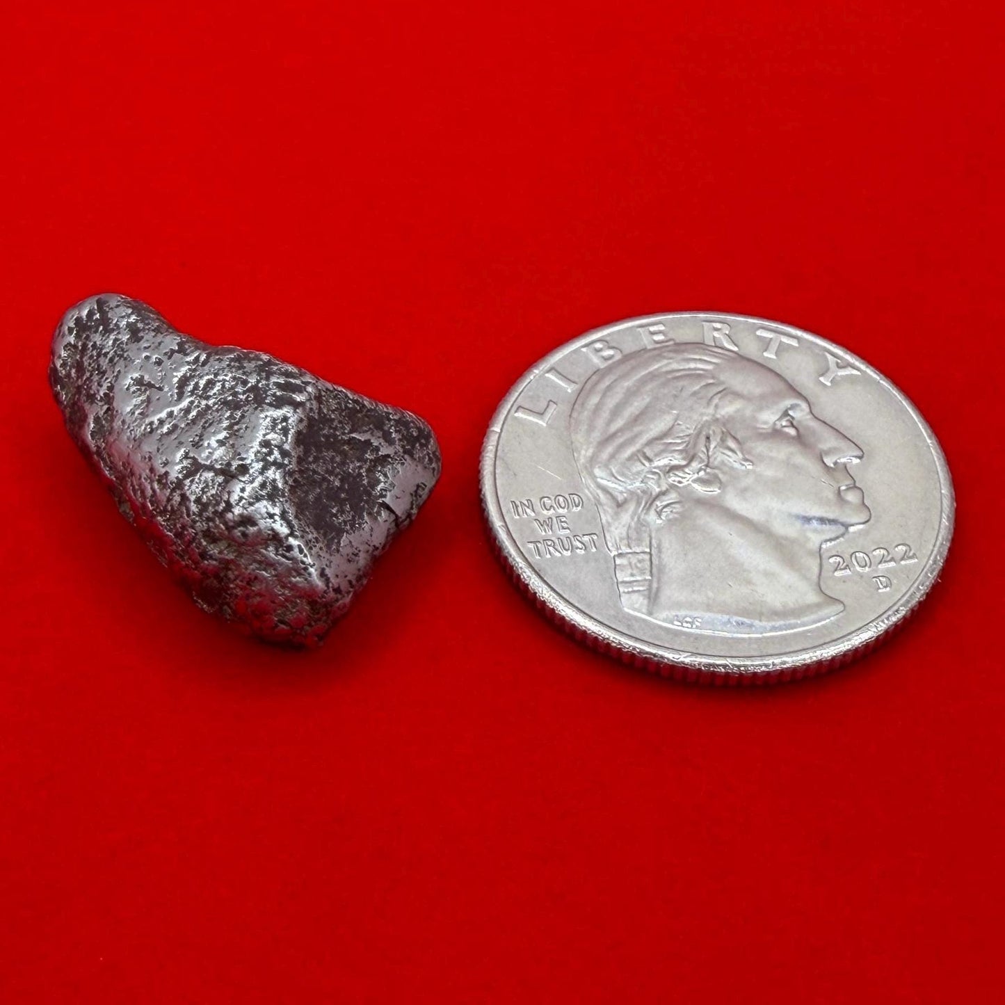 Sikhote-Alin Meteorite Specimen: Authentic Iron Meteorite, 10.08 grams